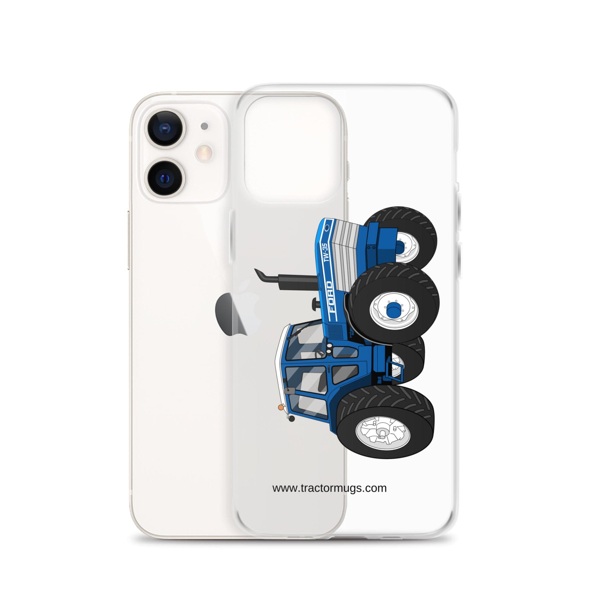 The Tractor Mugs Store Ford TW 35 | Clear Case for iPhone® Quality Farmers Merch
