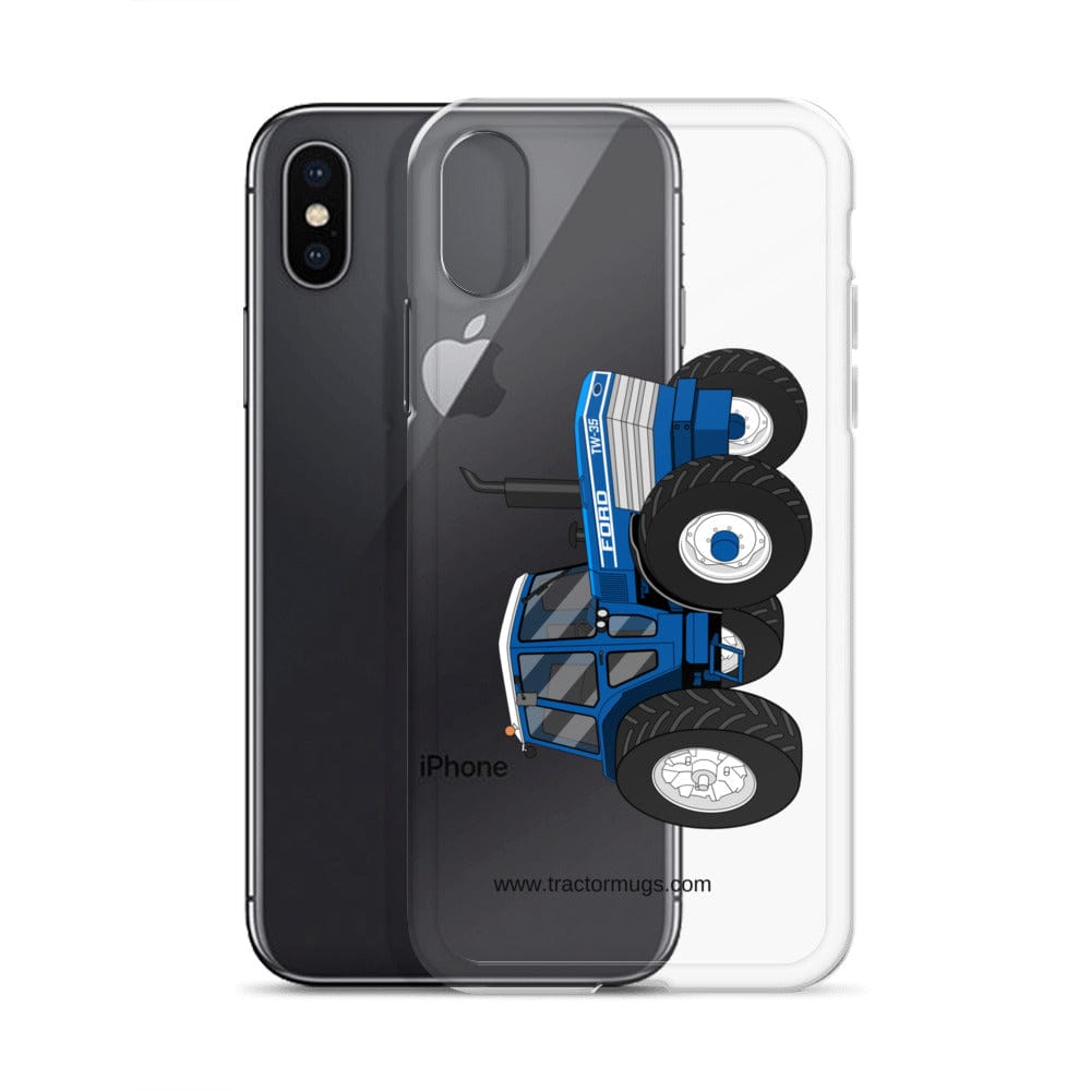 The Tractor Mugs Store Ford TW 35 | Clear Case for iPhone® Quality Farmers Merch