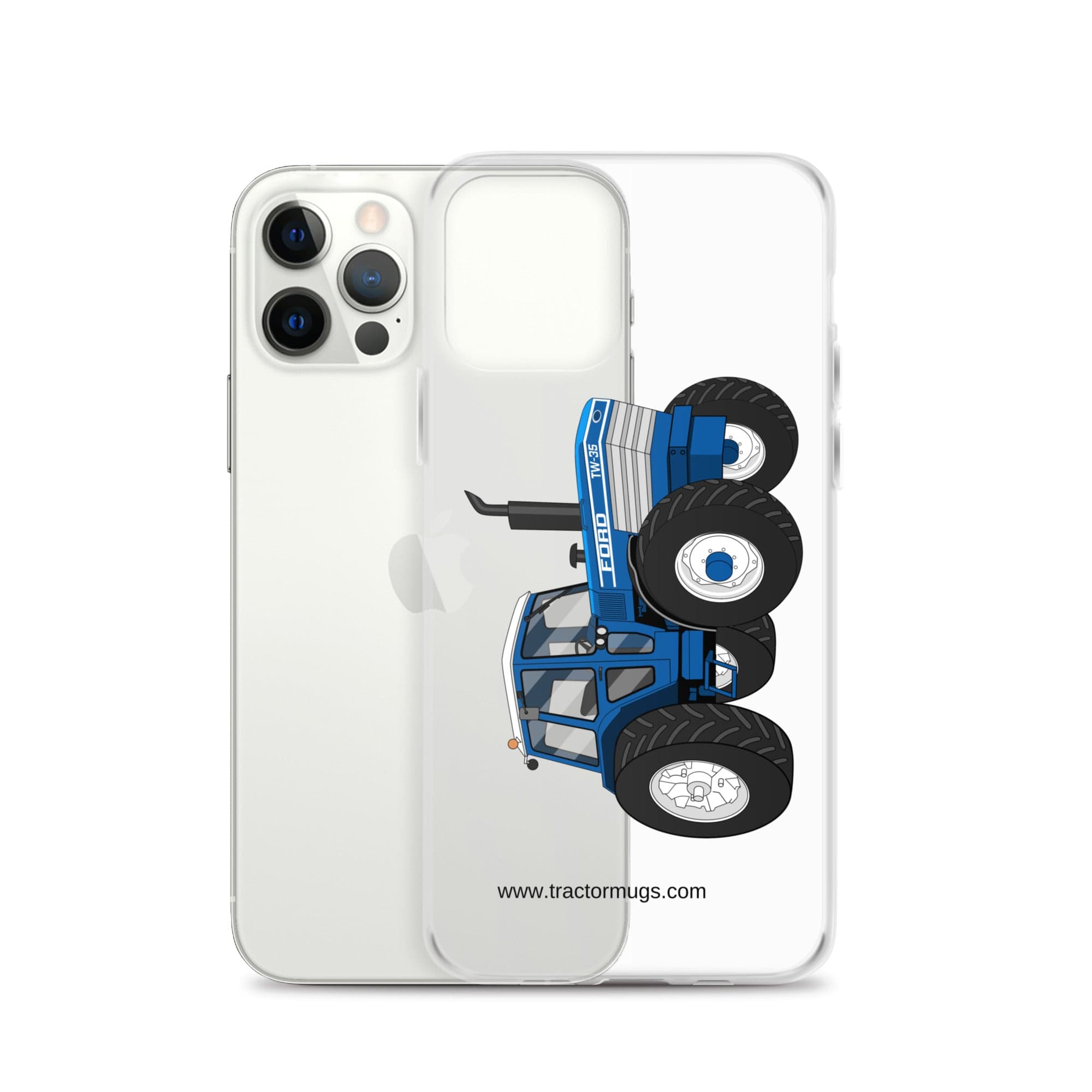 The Tractor Mugs Store Ford TW 35 | Clear Case for iPhone® Quality Farmers Merch