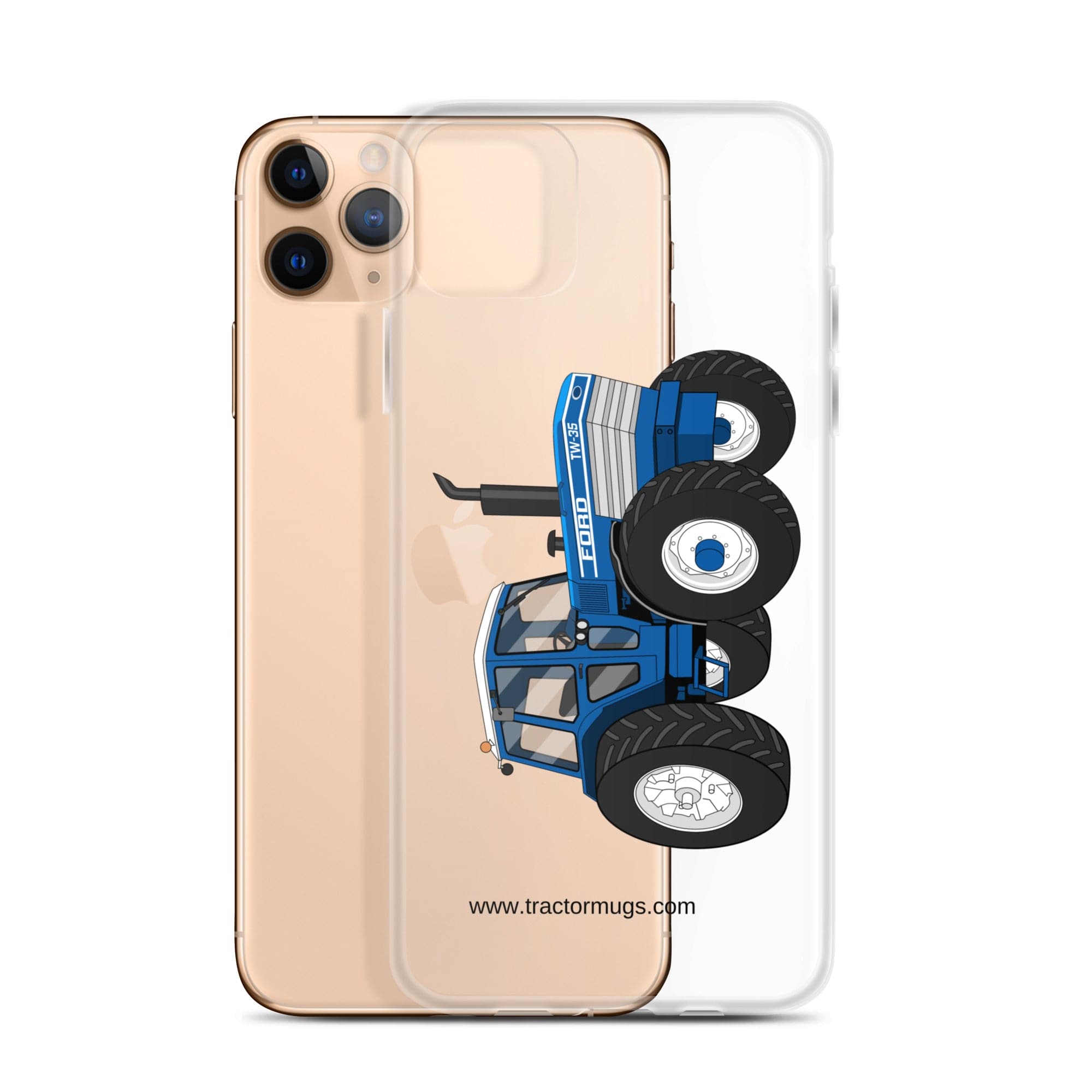 The Tractor Mugs Store Ford TW 35 | Clear Case for iPhone® Quality Farmers Merch