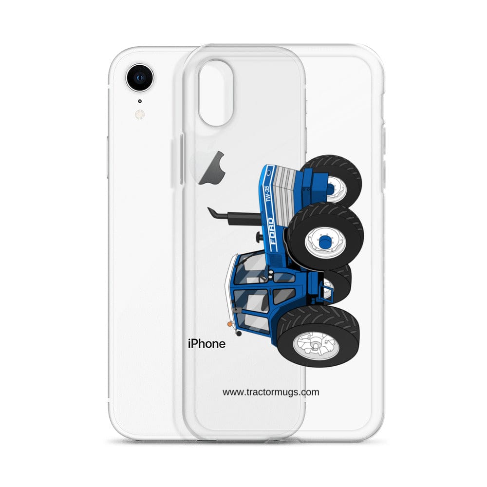 The Tractor Mugs Store Ford TW 35 | Clear Case for iPhone® Quality Farmers Merch