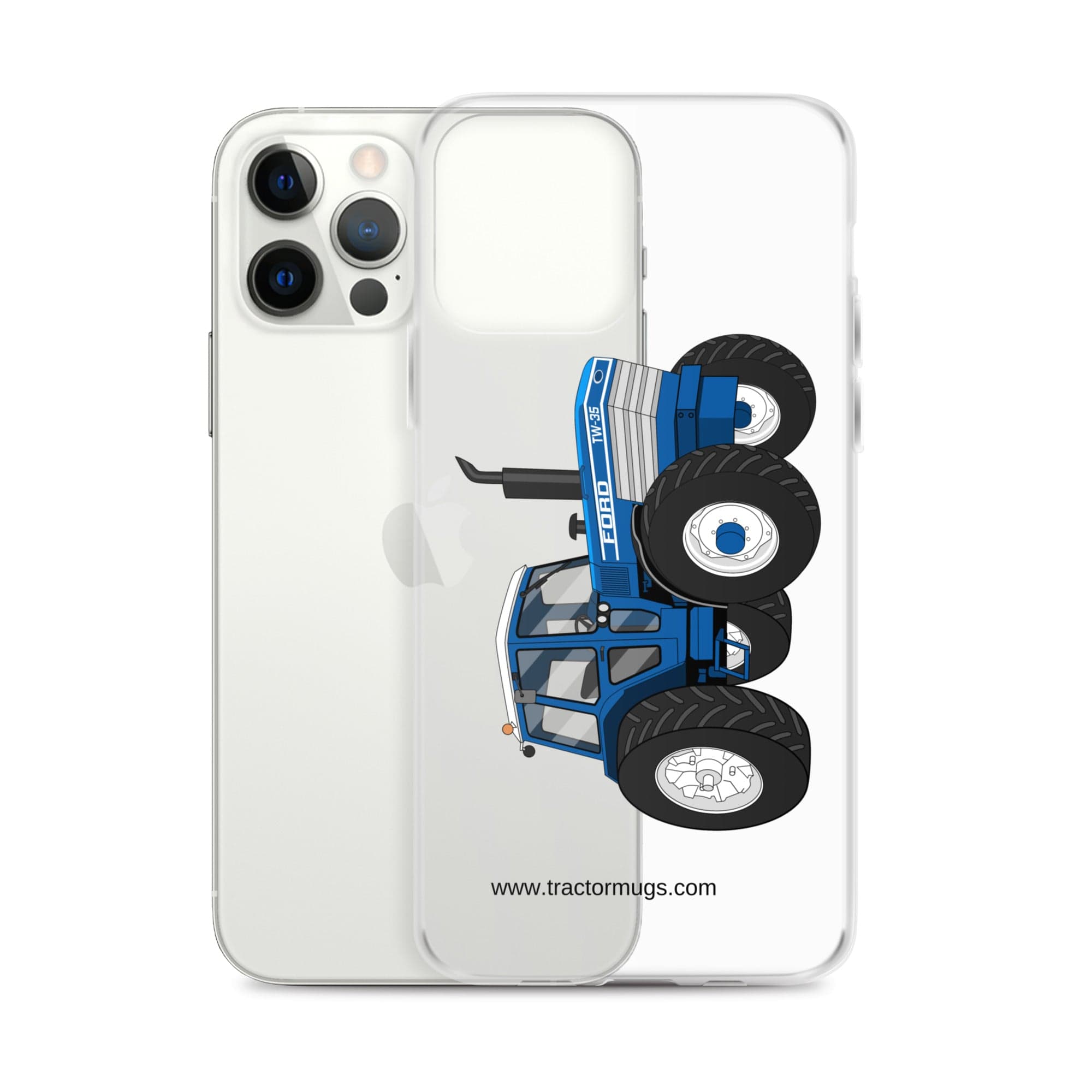 The Tractor Mugs Store Ford TW 35 | Clear Case for iPhone® Quality Farmers Merch