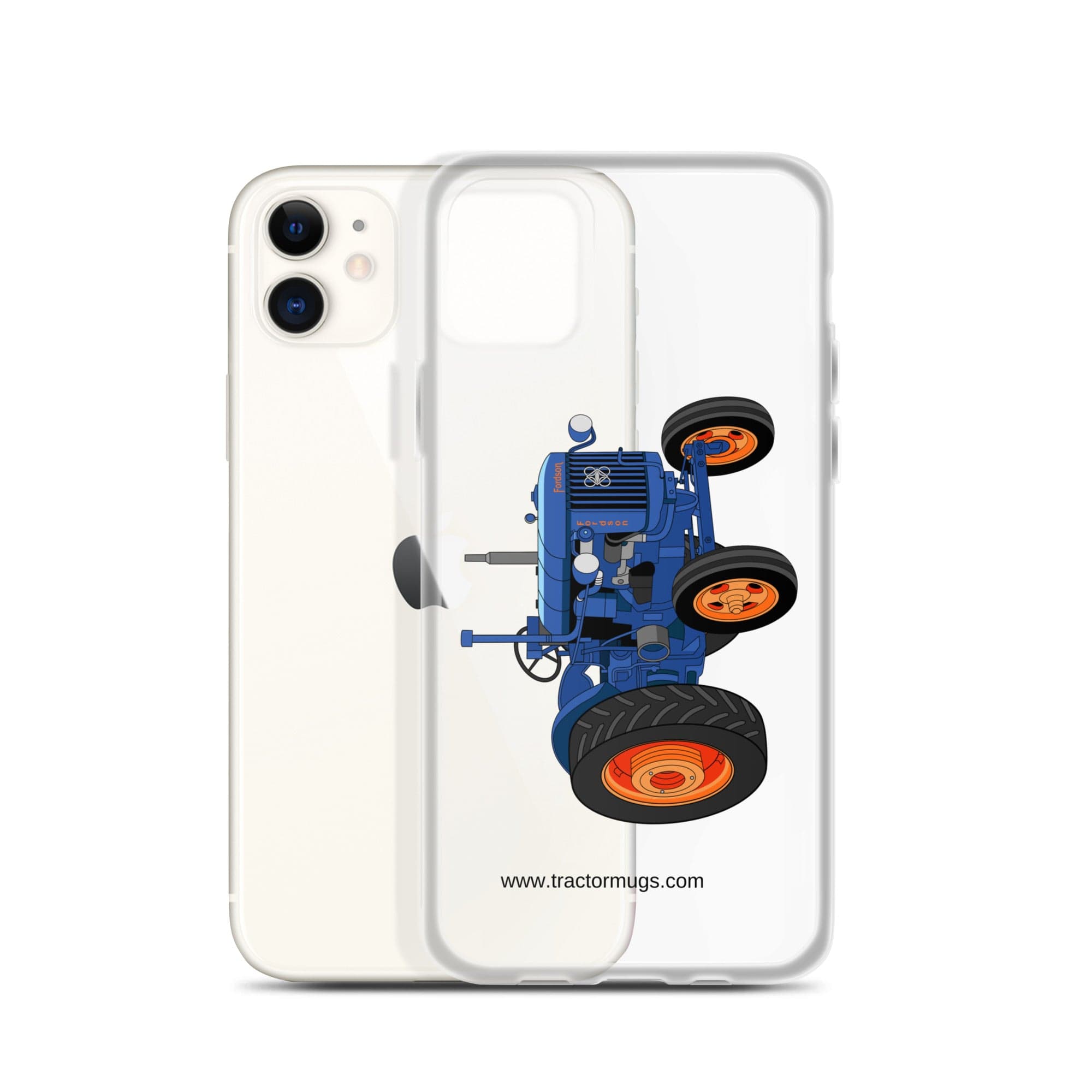 The Tractor Mugs Store Fordson E27N L4 | Clear Case for iPhone® Quality Farmers Merch