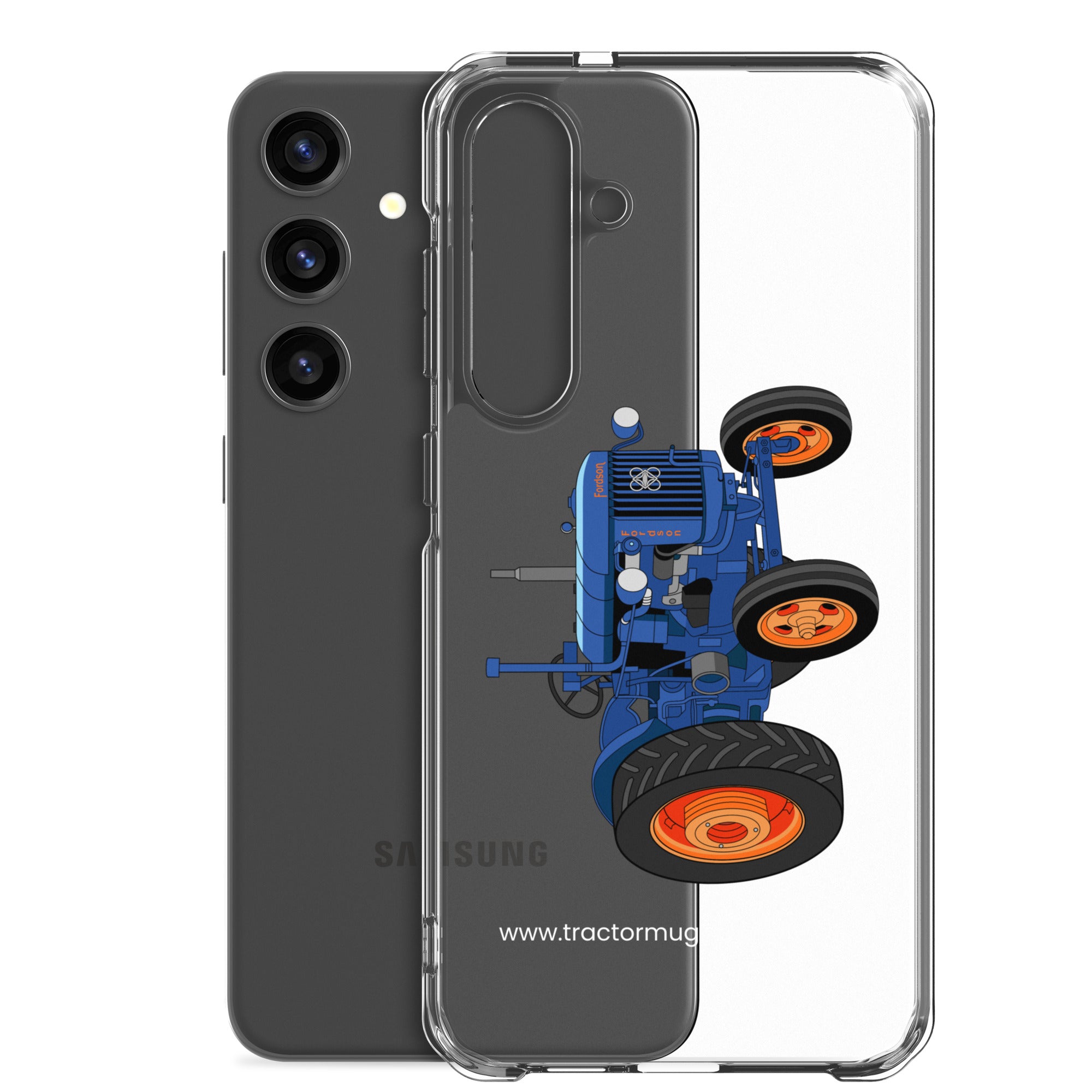 The Tractor Mugs Store Fordson E27N L4 | Clear Case for Samsung® Quality Farmers Merch