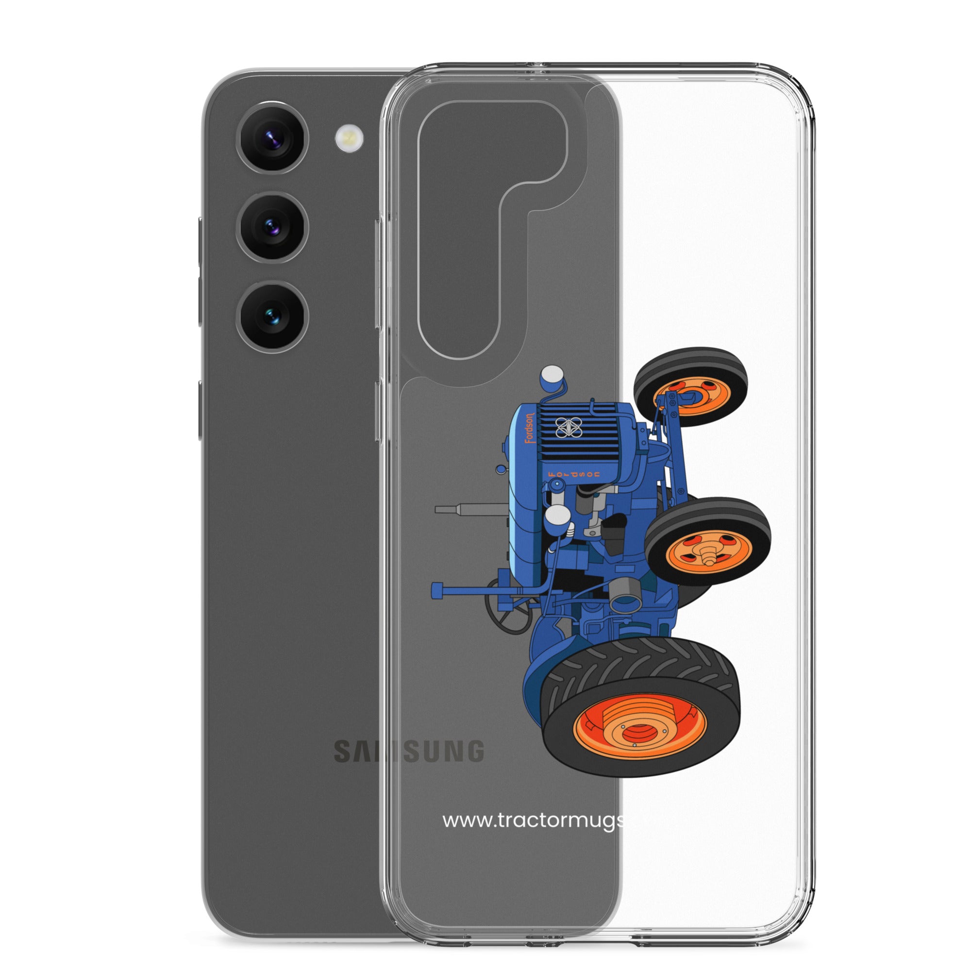 The Tractor Mugs Store Fordson E27N L4 | Clear Case for Samsung® Quality Farmers Merch