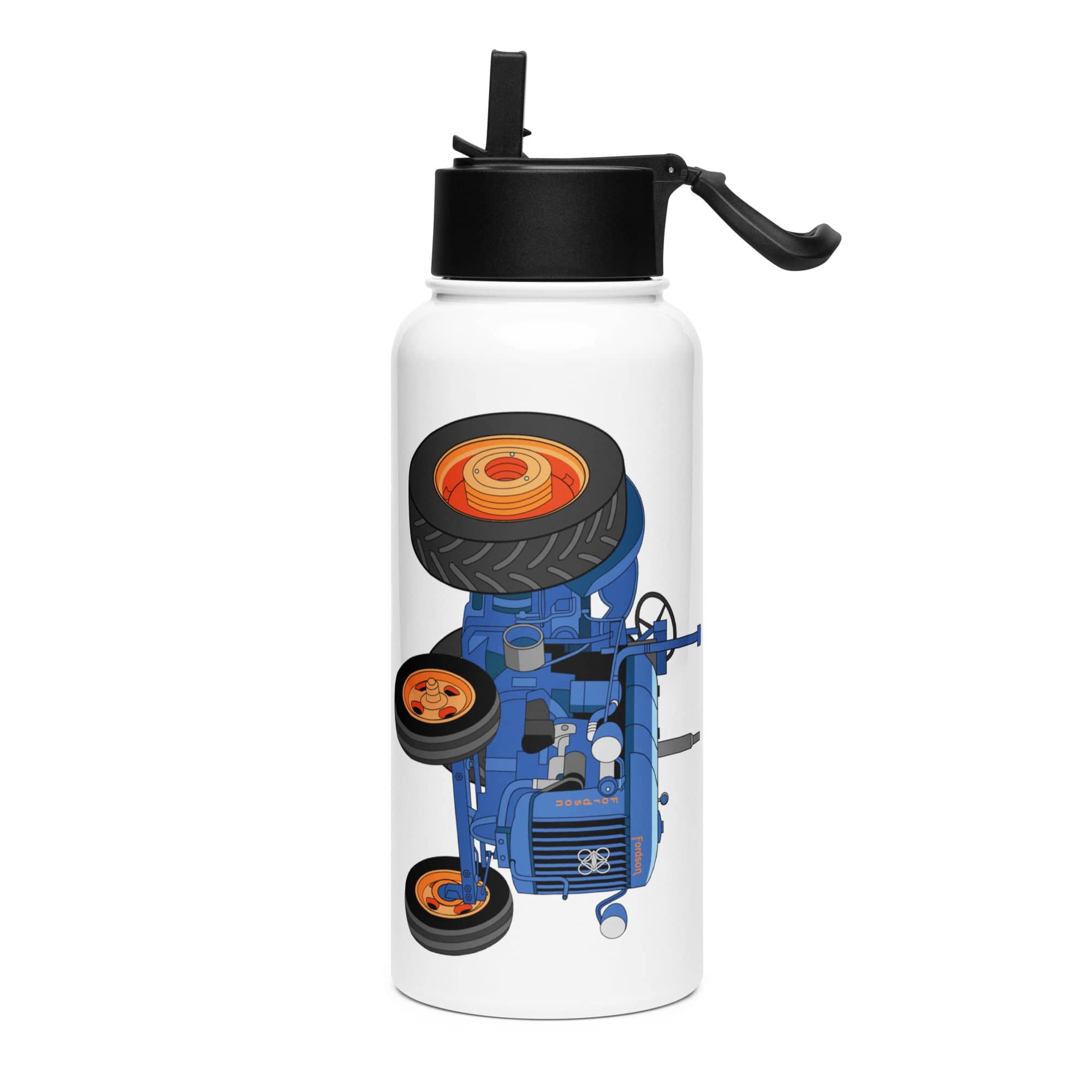 The Tractor Mugs Store Fordson E27N L4 | Stainless Steel Water Bottle Quality Farmers Merch