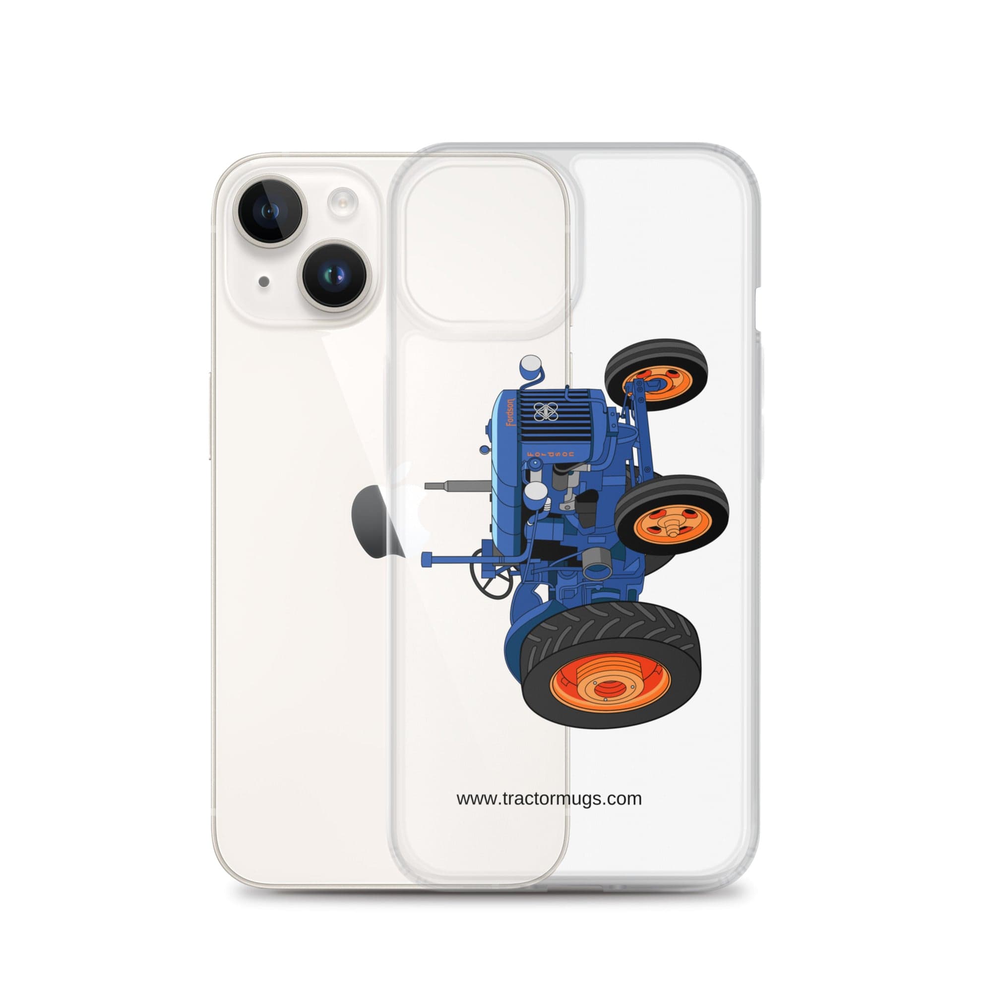 The Tractor Mugs Store Fordson E27N L4a | Clear Case for iPhone® Quality Farmers Merch