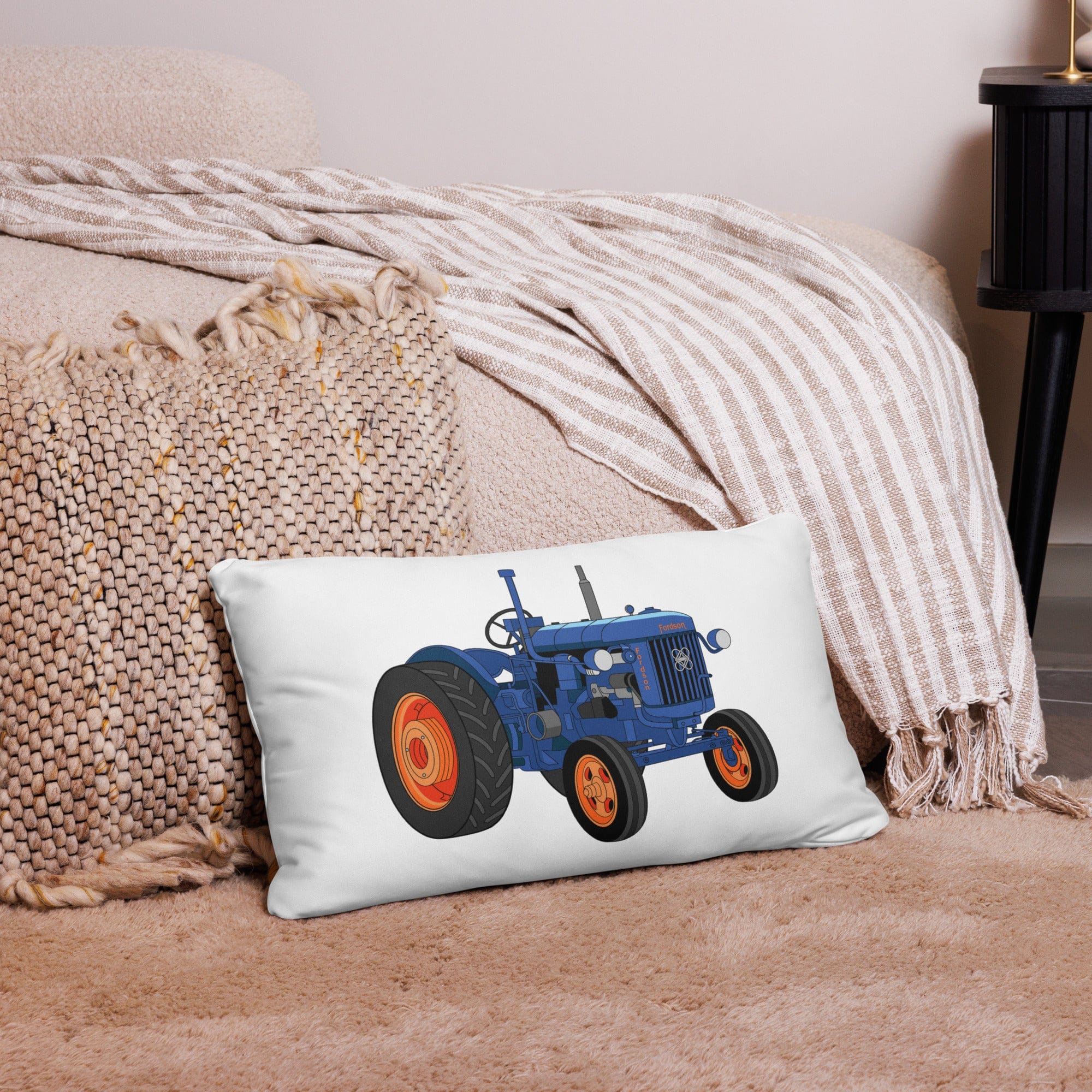 The Tractor Mugs Store Fordson E27N L4a | Pillow Case Quality Farmers Merch