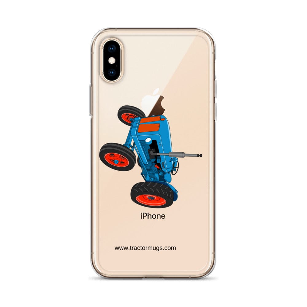 The Tractor Mugs Store Fordson Super Dexta | Clear Case for iPhone® Quality Farmers Merch