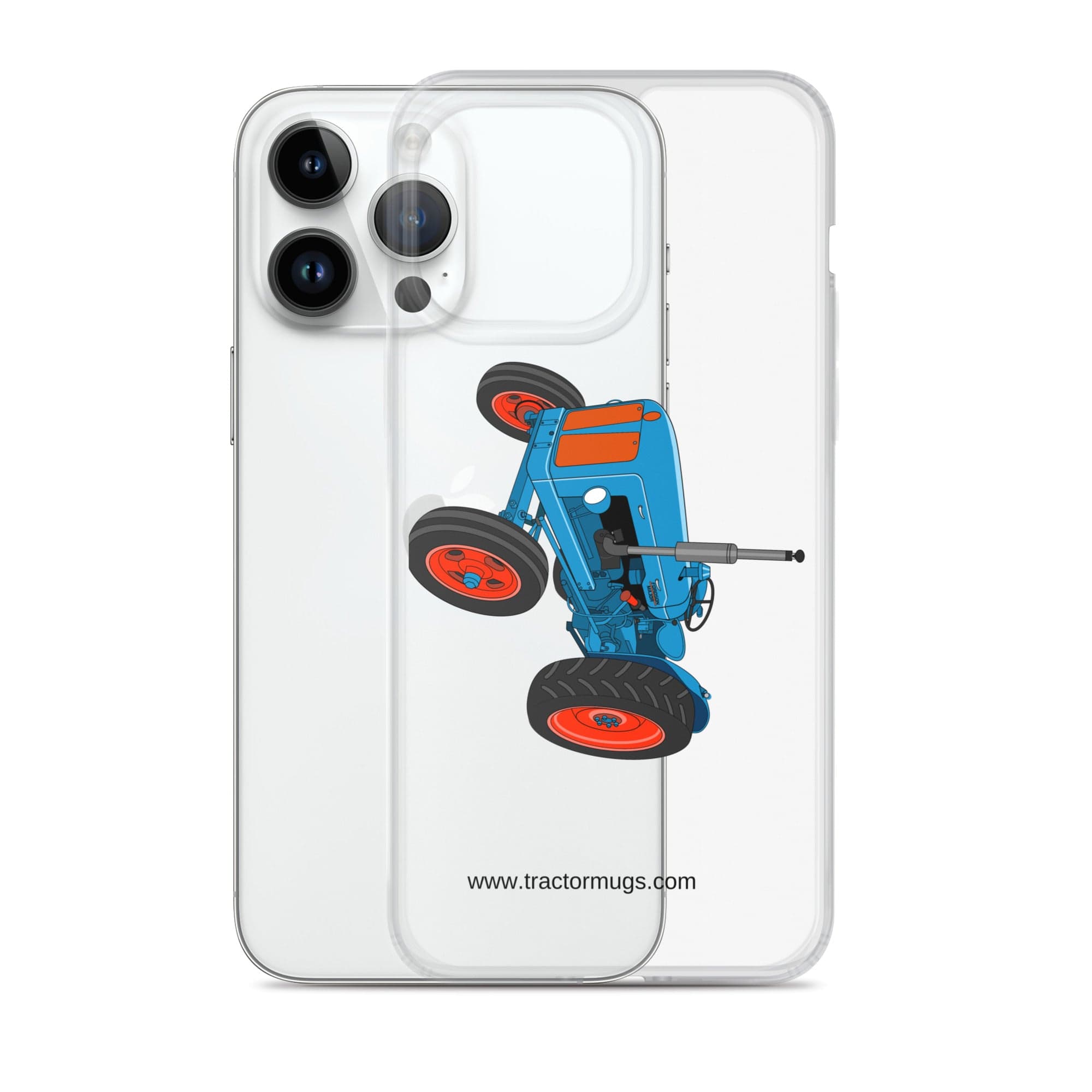The Tractor Mugs Store Fordson Super Dexta | Clear Case for iPhone® Quality Farmers Merch