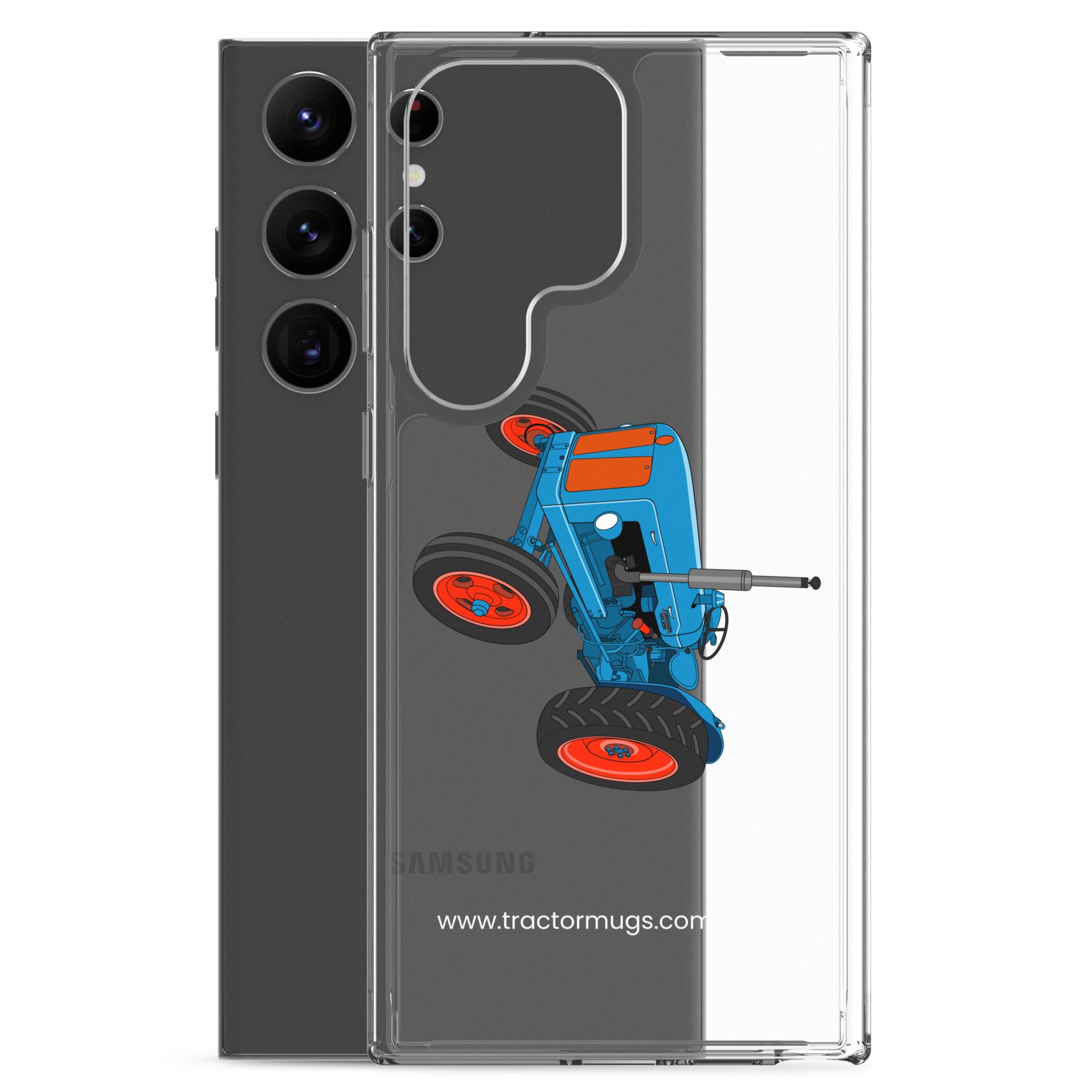 The Tractor Mugs Store Fordson Super Dexta | Clear Case for Samsung® Quality Farmers Merch