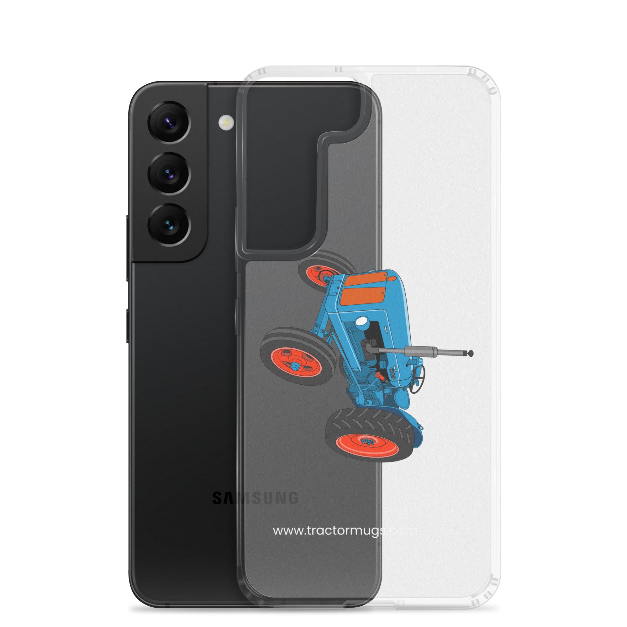 The Tractor Mugs Store Fordson Super Dexta | Clear Case for Samsung® Quality Farmers Merch