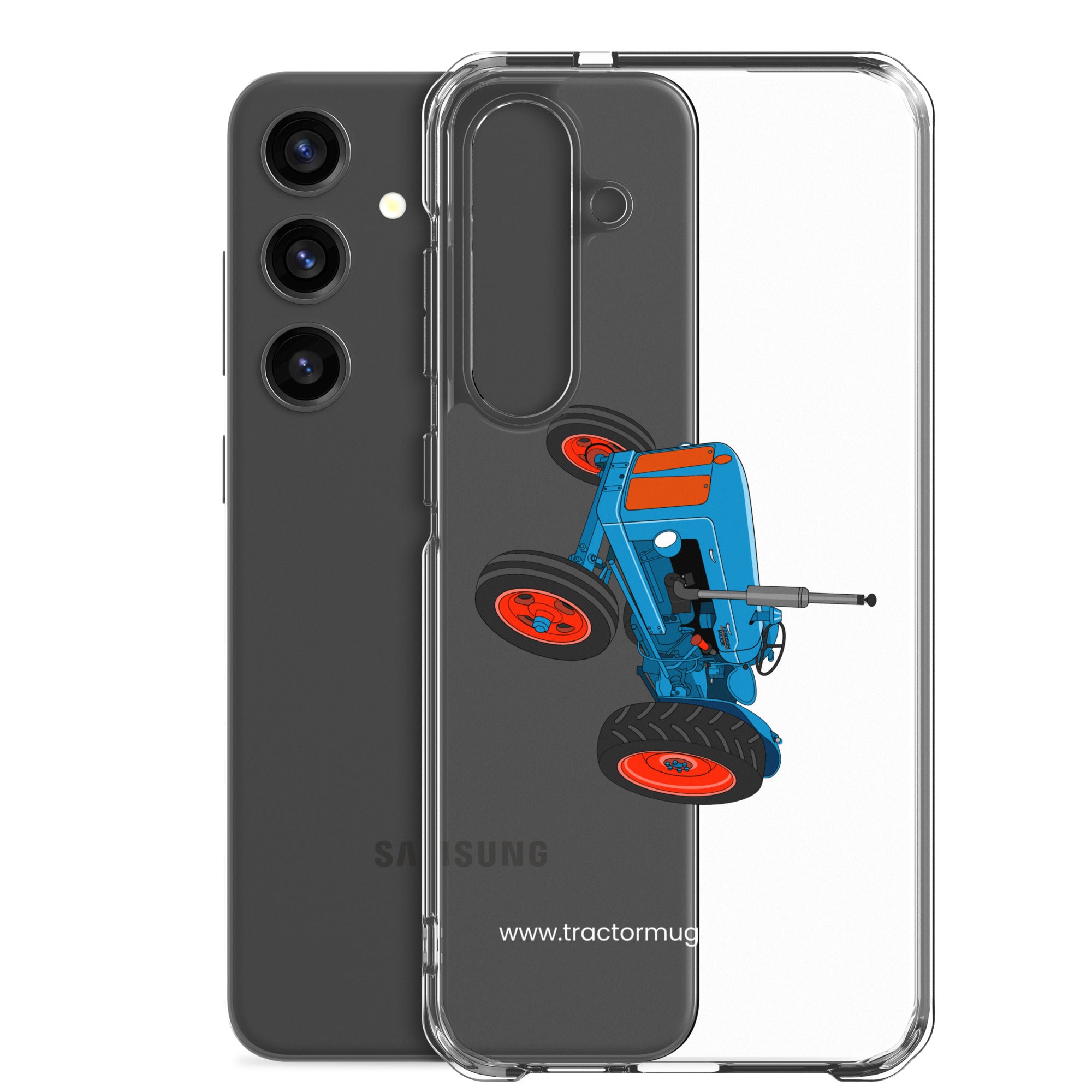 The Tractor Mugs Store Fordson Super Dexta | Clear Case for Samsung® Quality Farmers Merch