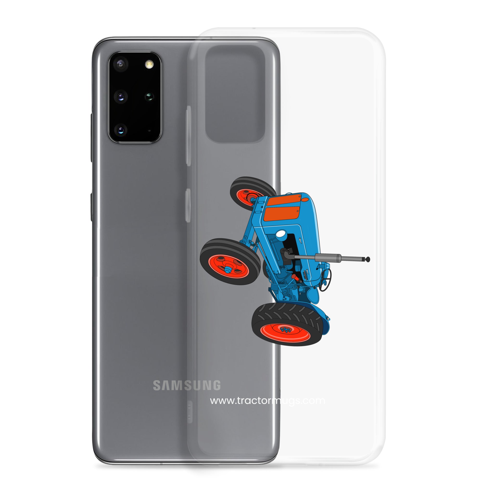 The Tractor Mugs Store Fordson Super Dexta | Clear Case for Samsung® Quality Farmers Merch