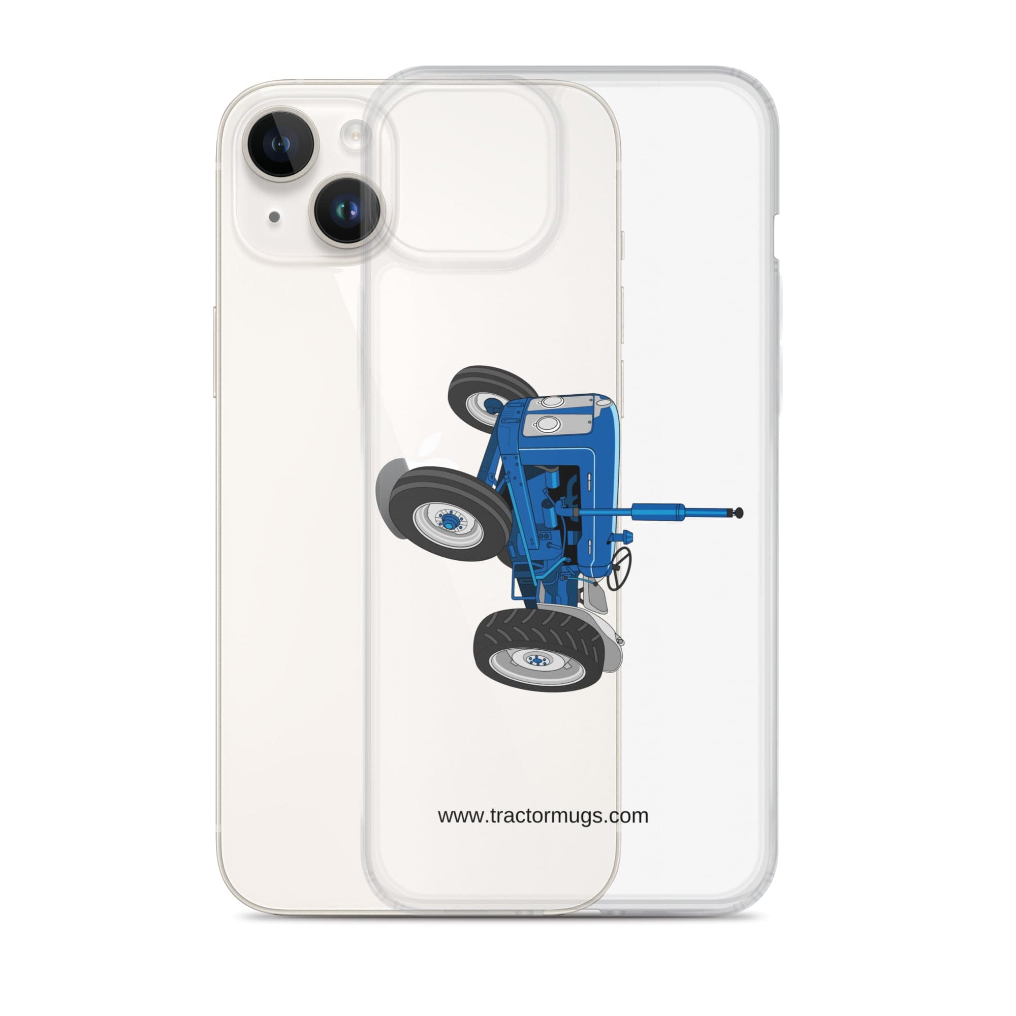 The Tractor Mugs Store Fordson Super Major | Clear Case for iPhone® Quality Farmers Merch