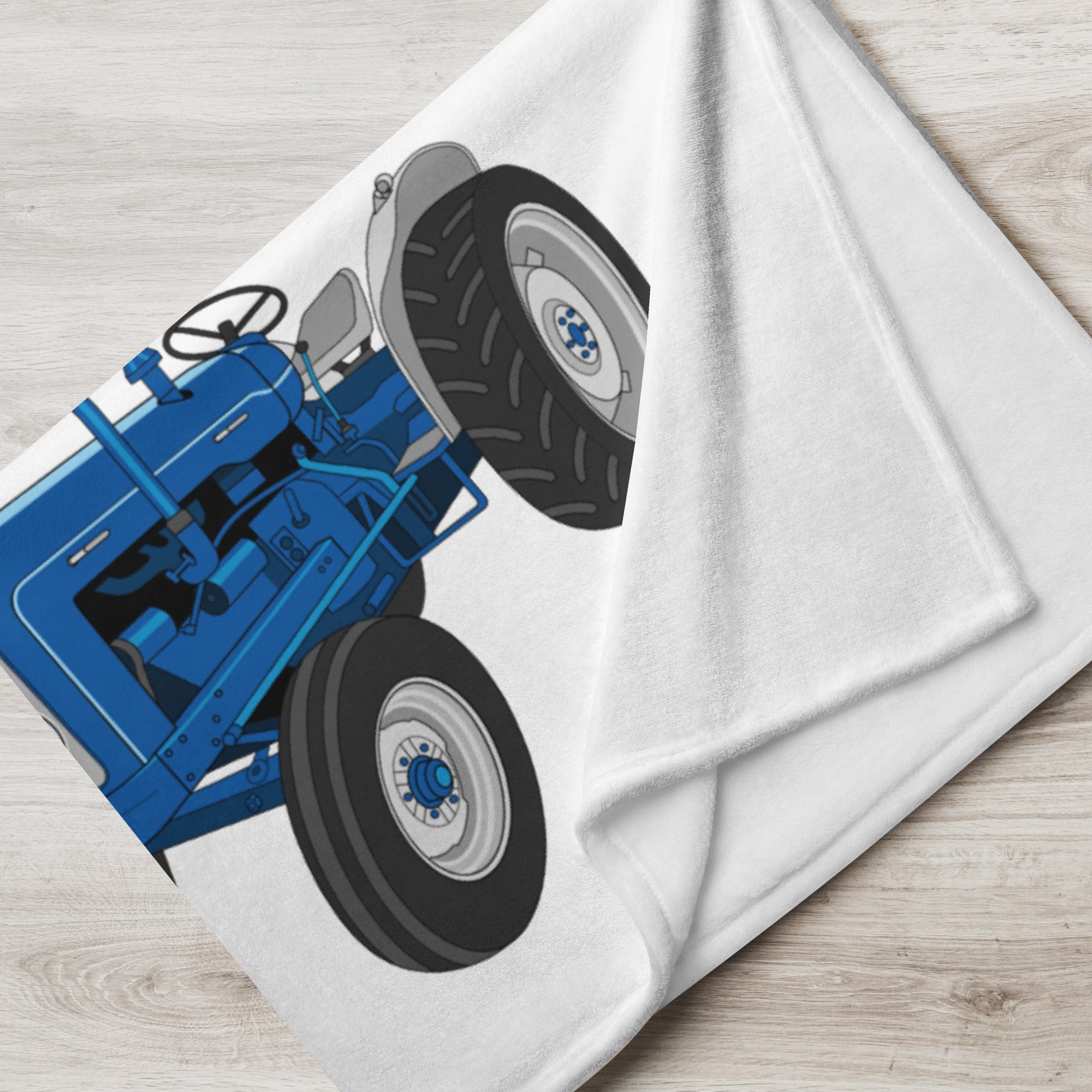 The Tractor Mugs Store Fordson Super Major | Throw Blanket Quality Farmers Merch