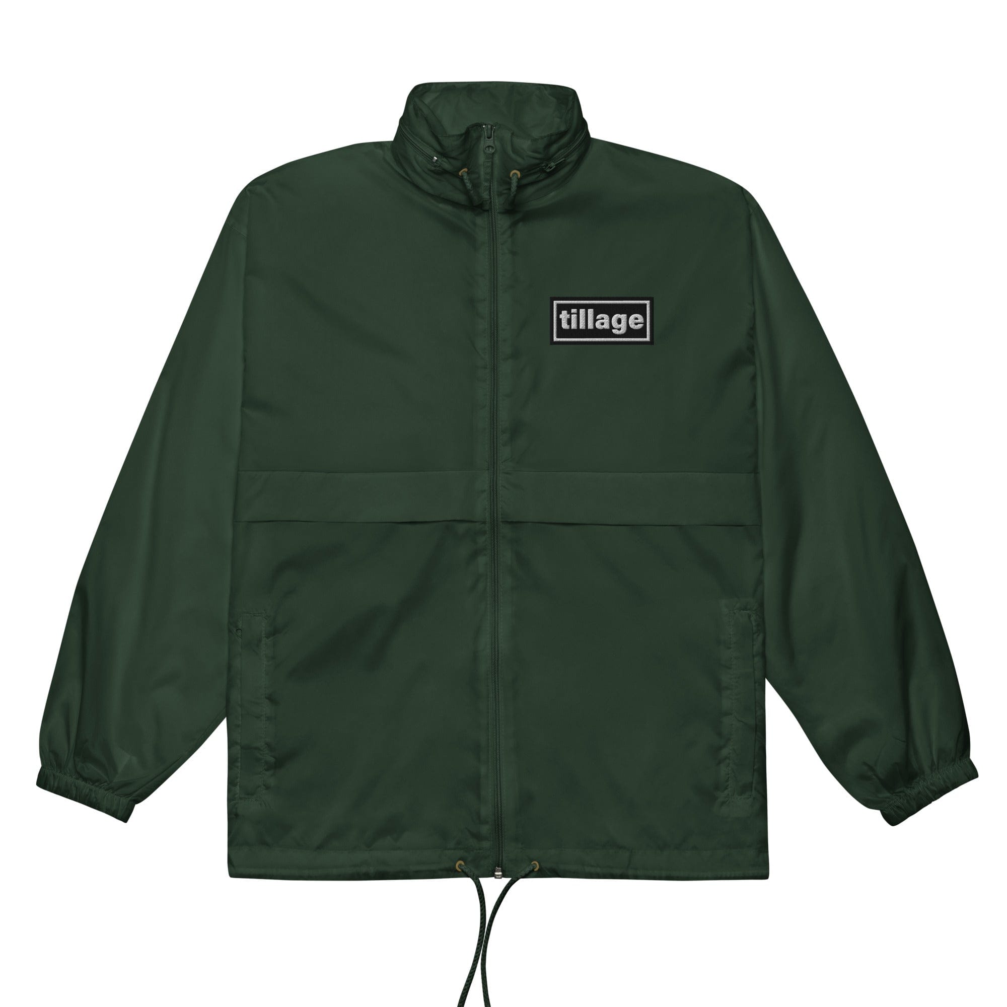 The Tractor Mugs Store Forest Green / S Oasis Style Tillage Windbreaker | Unisex Embroidered Quality Farmers Merch