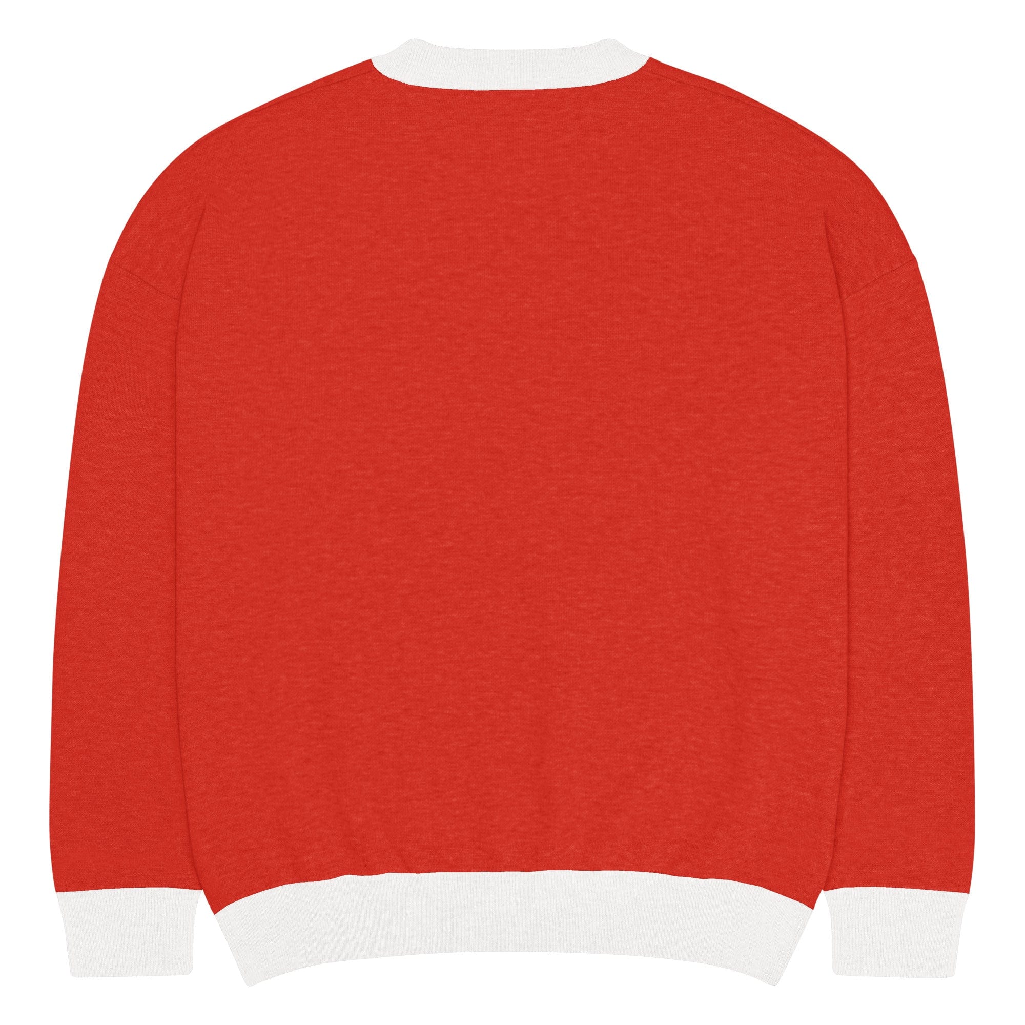 The Tractor Mugs Store Happy Massey Christmas Jumper | Relaxed fit knitted crew neck sweater Quality Farmers Merch