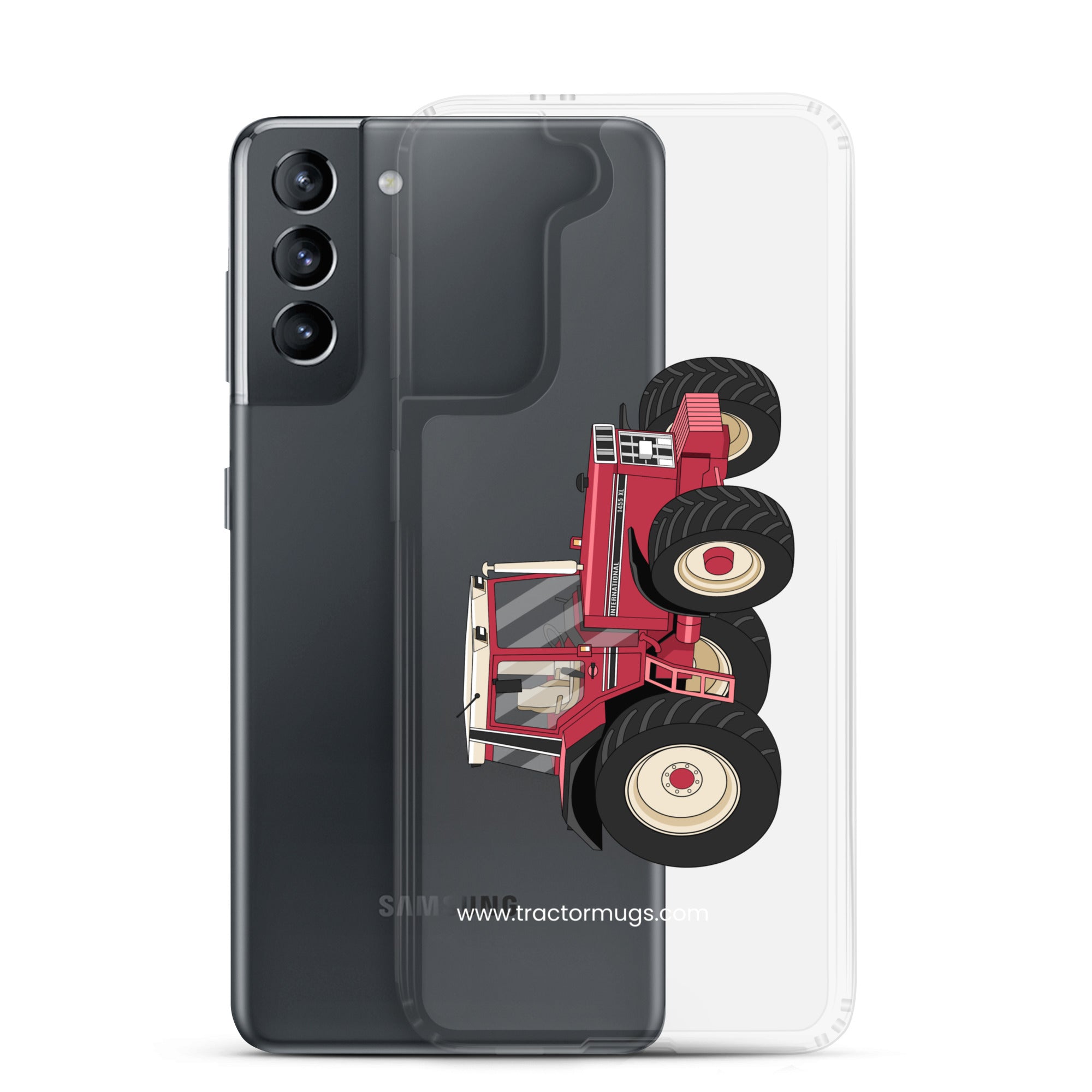 The Tractor Mugs Store IHC 1455 XL | Clear Case for Samsung® Quality Farmers Merch