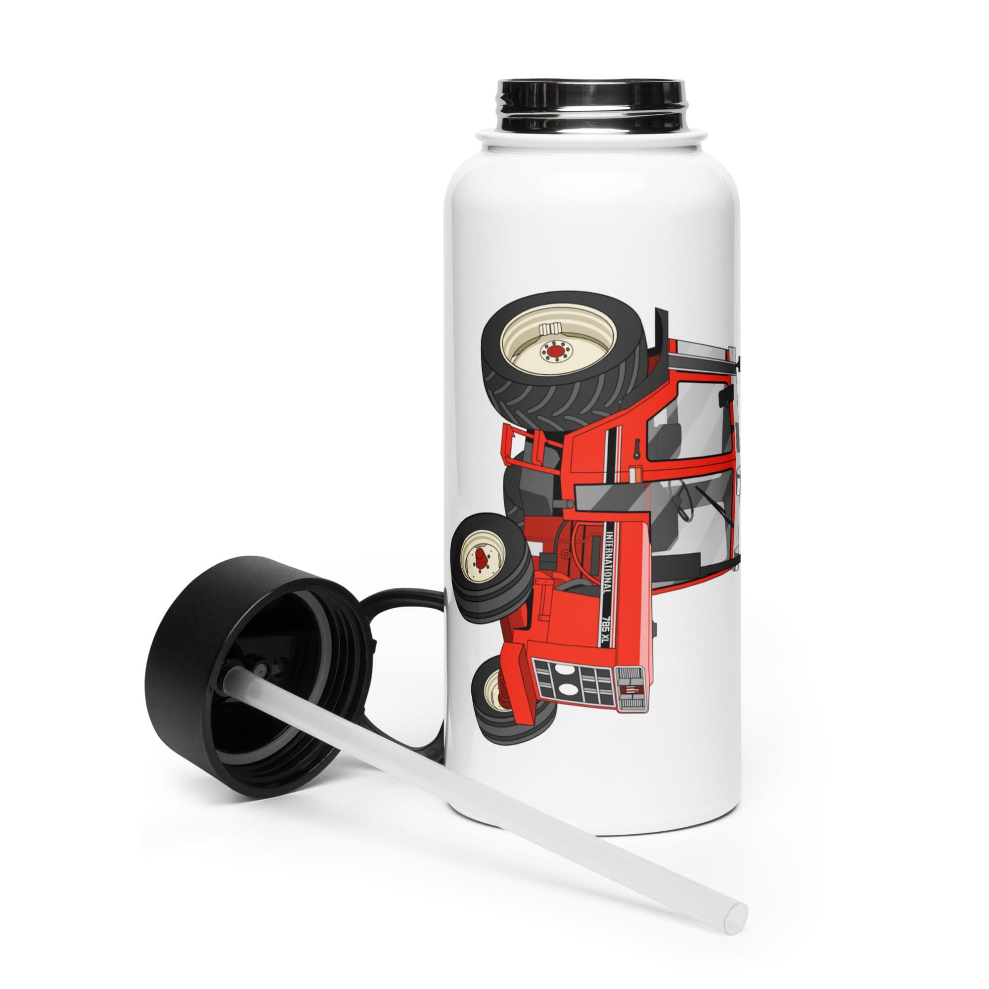 The Tractor Mugs Store International 785 XL | Stainless Steel Water Bottle Quality Farmers Merch