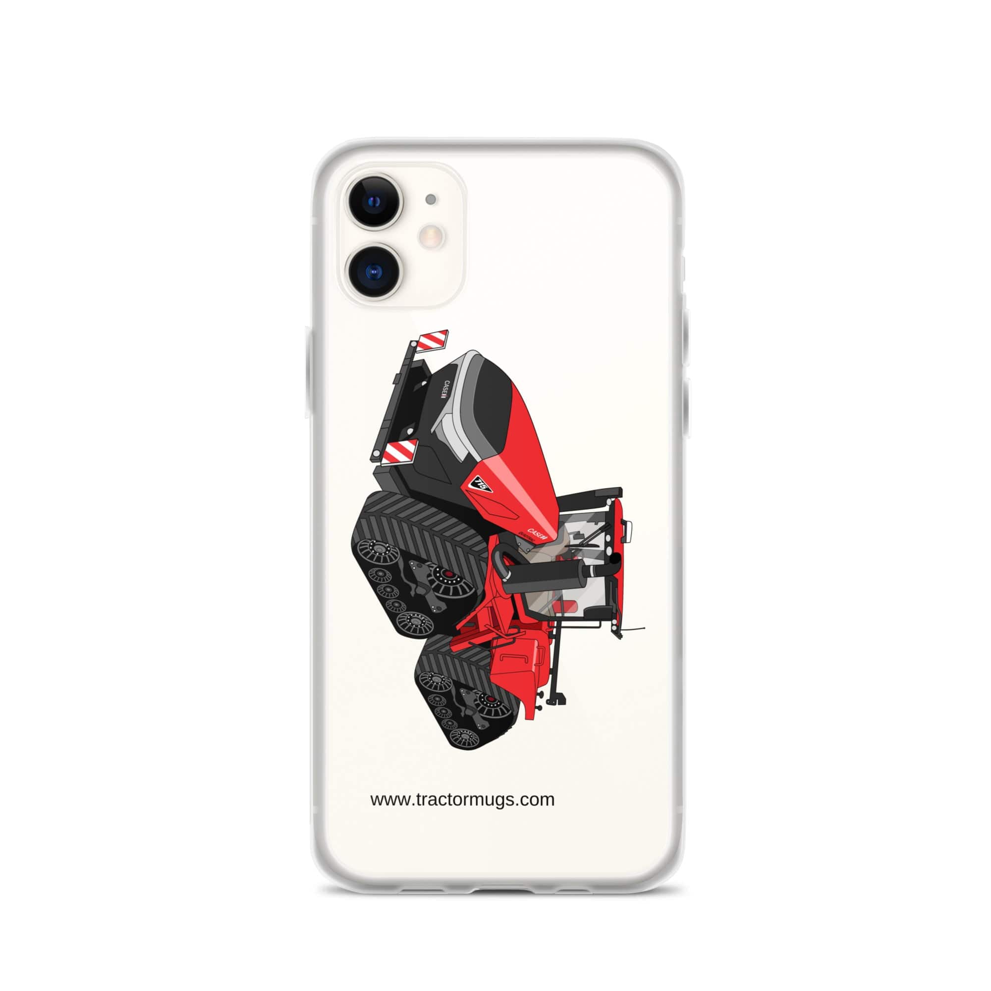 The Tractor Mugs Store iPhone 11 Case IH Quadtrac 715 | Clear Case for iPhone® Quality Farmers Merch