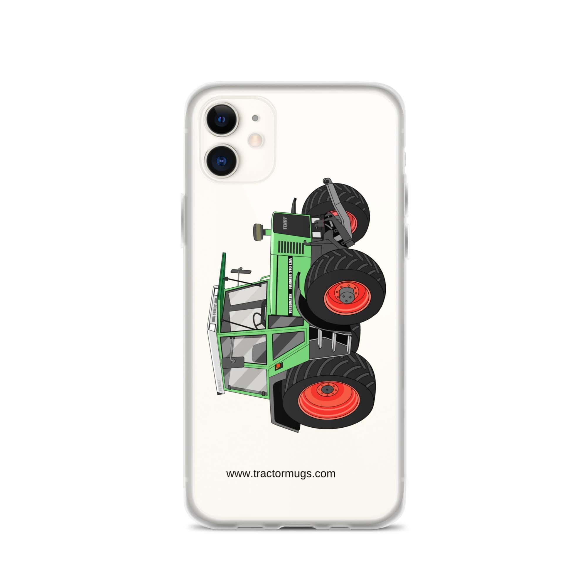 The Tractor Mugs Store iPhone 11 Fendt 310 LSA | Clear Case for iPhone® Quality Farmers Merch