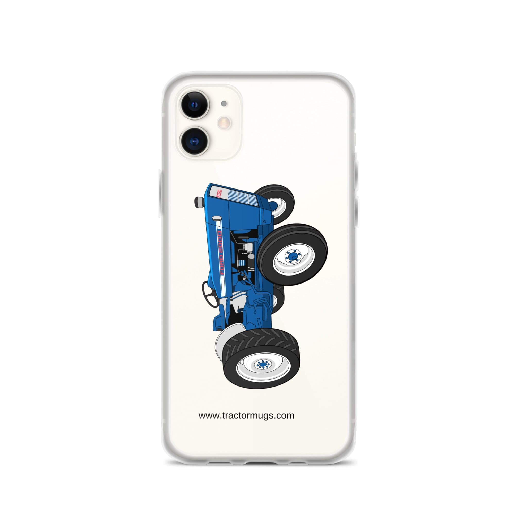 The Tractor Mugs Store iPhone 11 Ford 2000 (1963) | Clear Case for iPhone® Quality Farmers Merch