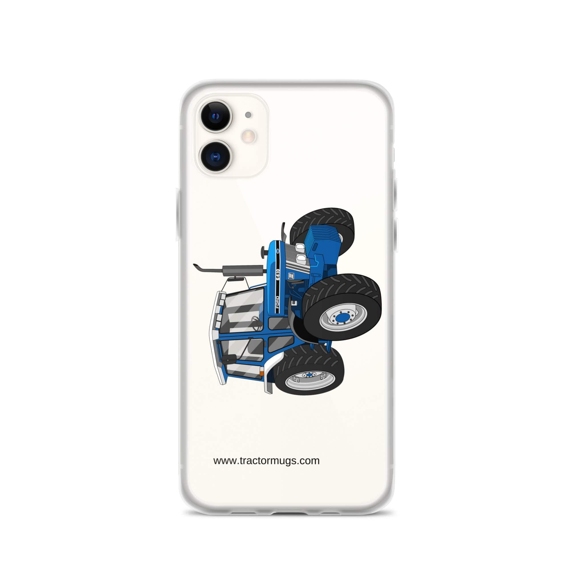 The Tractor Mugs Store iPhone 11 Ford 6410 4WD | Clear Case for iPhone® Quality Farmers Merch