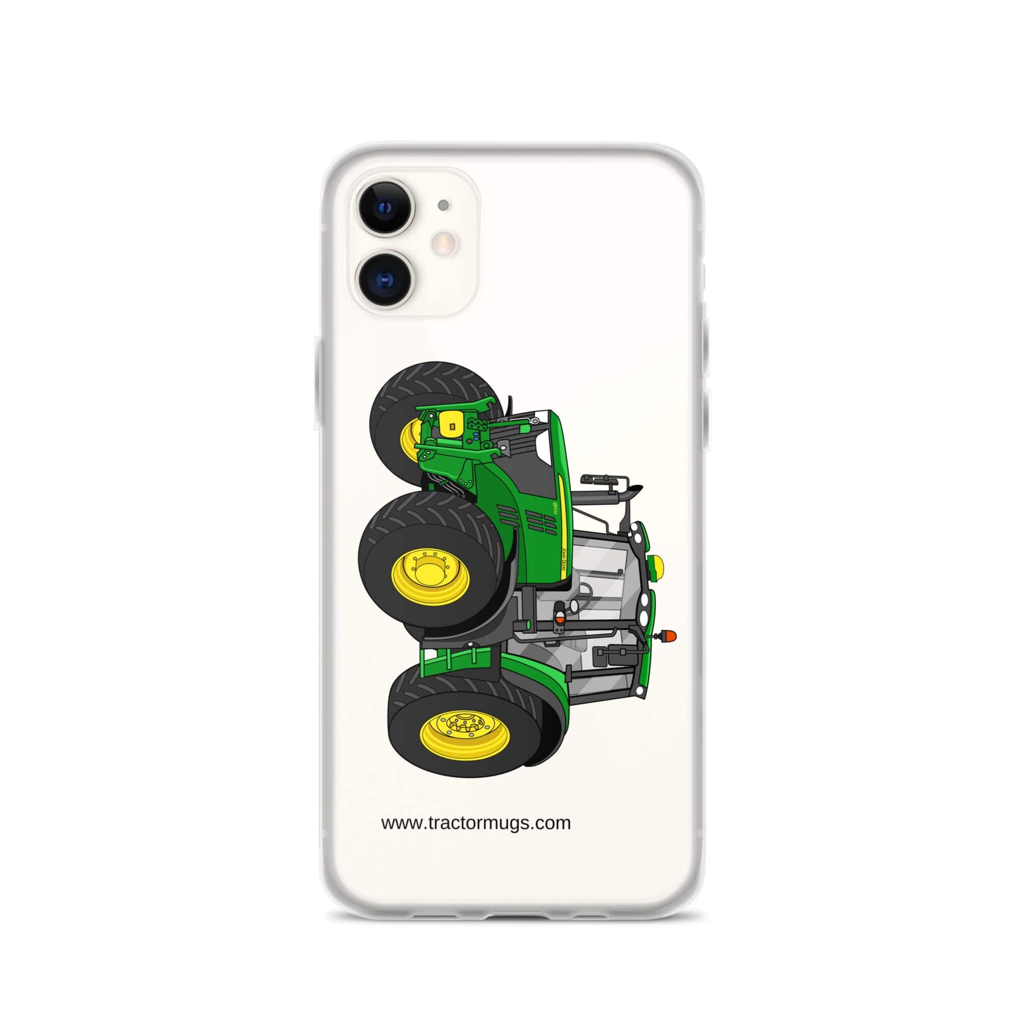 The Tractor Mugs Store iPhone 11 John Deere 6155 M | Clear Case for iPhone® Quality Farmers Merch