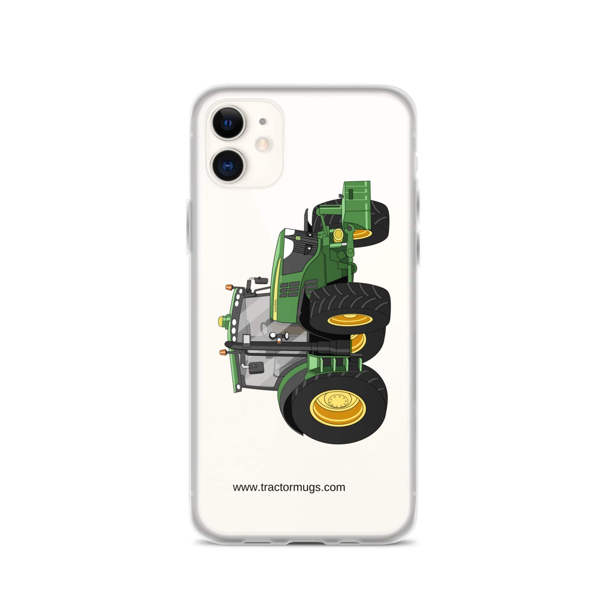 The Tractor Mugs Store iPhone 11 John Deere 6210 R | Clear Case for iPhone® Quality Farmers Merch
