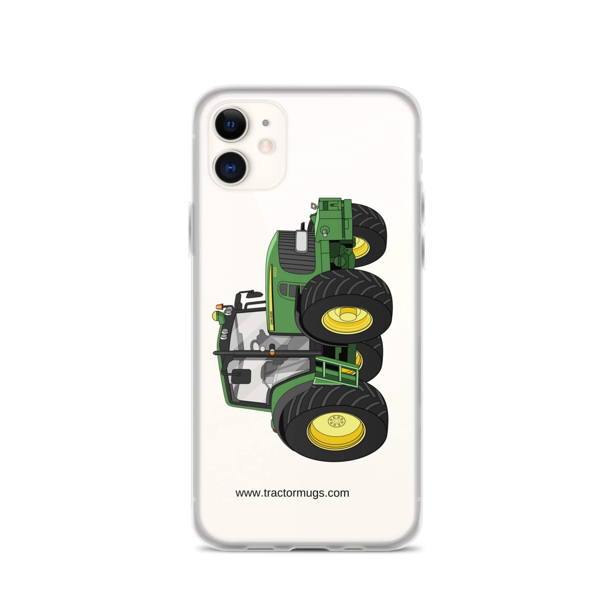 The Tractor Mugs Store iPhone 11 John Deere 6930 Premium | Clear Case for iPhone® Quality Farmers Merch