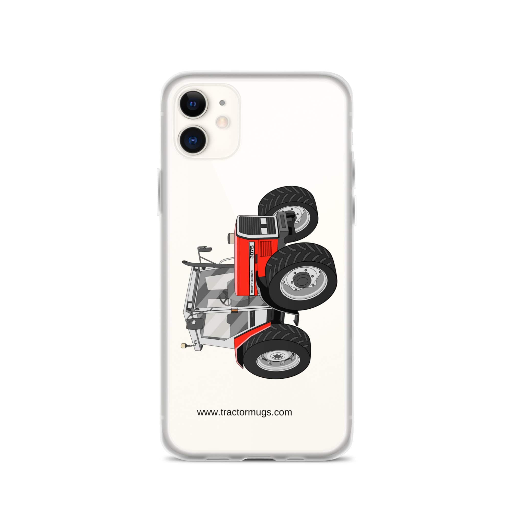 The Tractor Mugs Store iPhone 11 Massey Ferguson 3075 | Clear Case for iPhone® Quality Farmers Merch