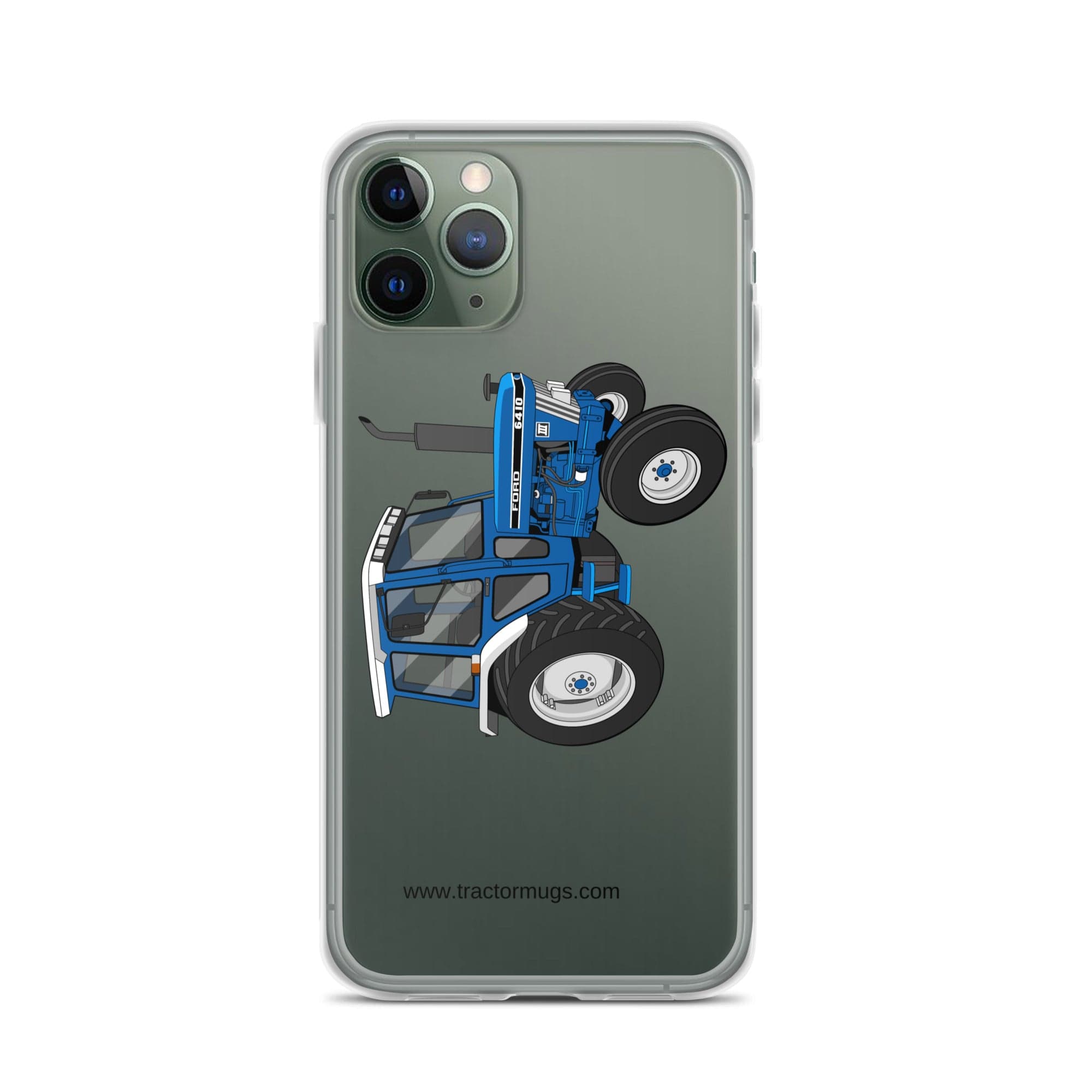 The Tractor Mugs Store iPhone 11 Pro Ford 6410 2WD | Clear Case for iPhone® Quality Farmers Merch