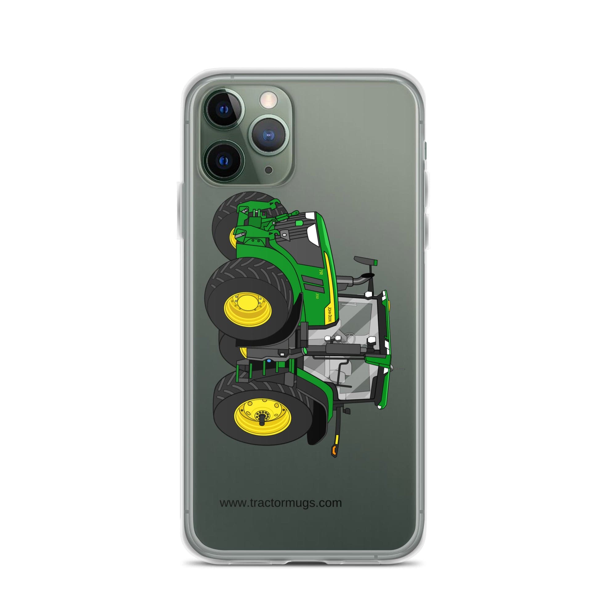 The Tractor Mugs Store iPhone 11 Pro John Deere 7R 350 Aut Power | Clear Case for iPhone® Quality Farmers Merch
