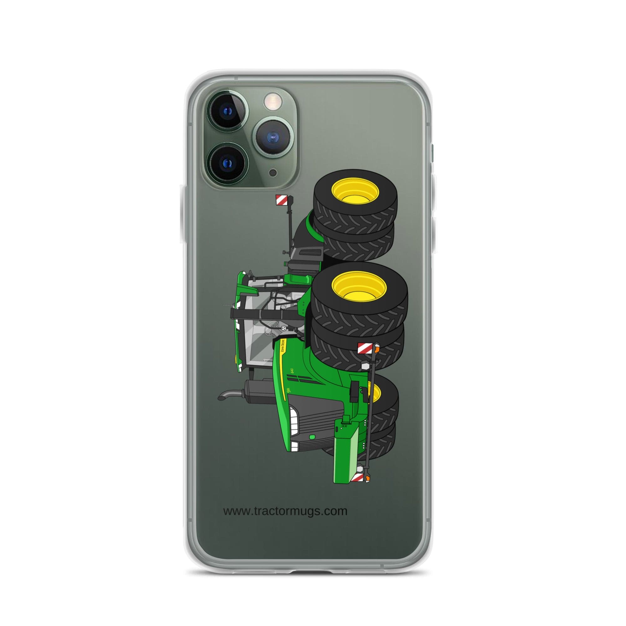 The Tractor Mugs Store iPhone 11 Pro John Deere 9R 640 | Clear Case for iPhone® Quality Farmers Merch