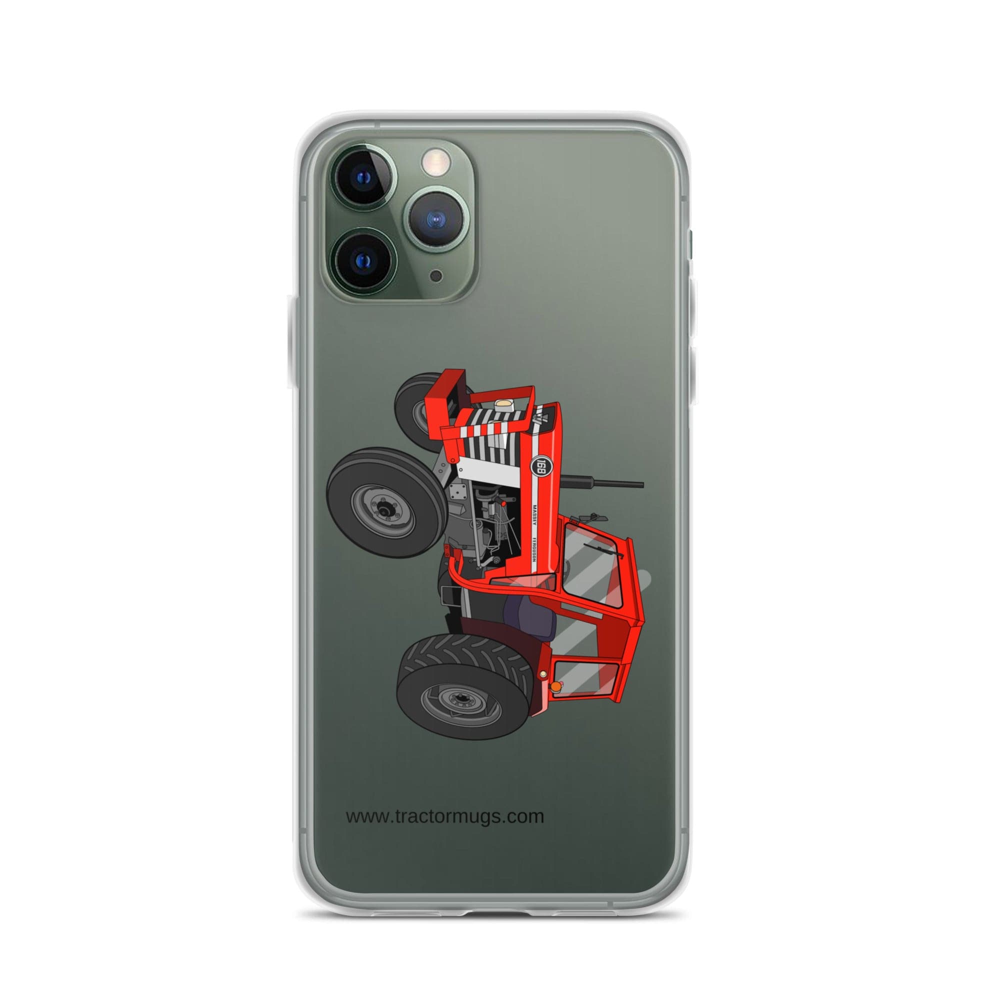 The Tractor Mugs Store iPhone 11 Pro Massey Ferguson 168 | Clear Case for iPhone® Quality Farmers Merch