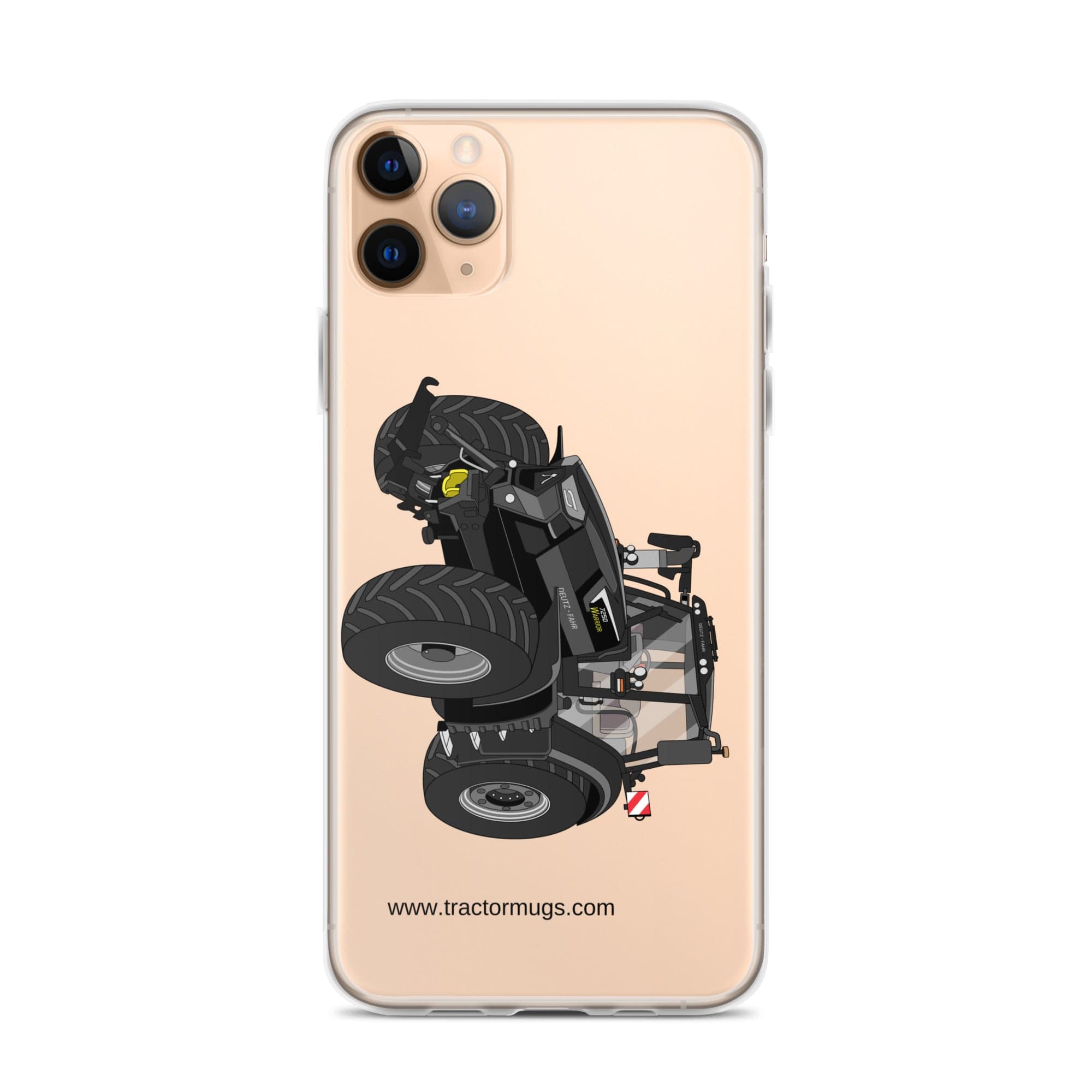 The Tractor Mugs Store iPhone 11 Pro Max Deutz-Fahr 7250 TTV Warrior Edition | Clear Case for iPhone® Quality Farmers Merch