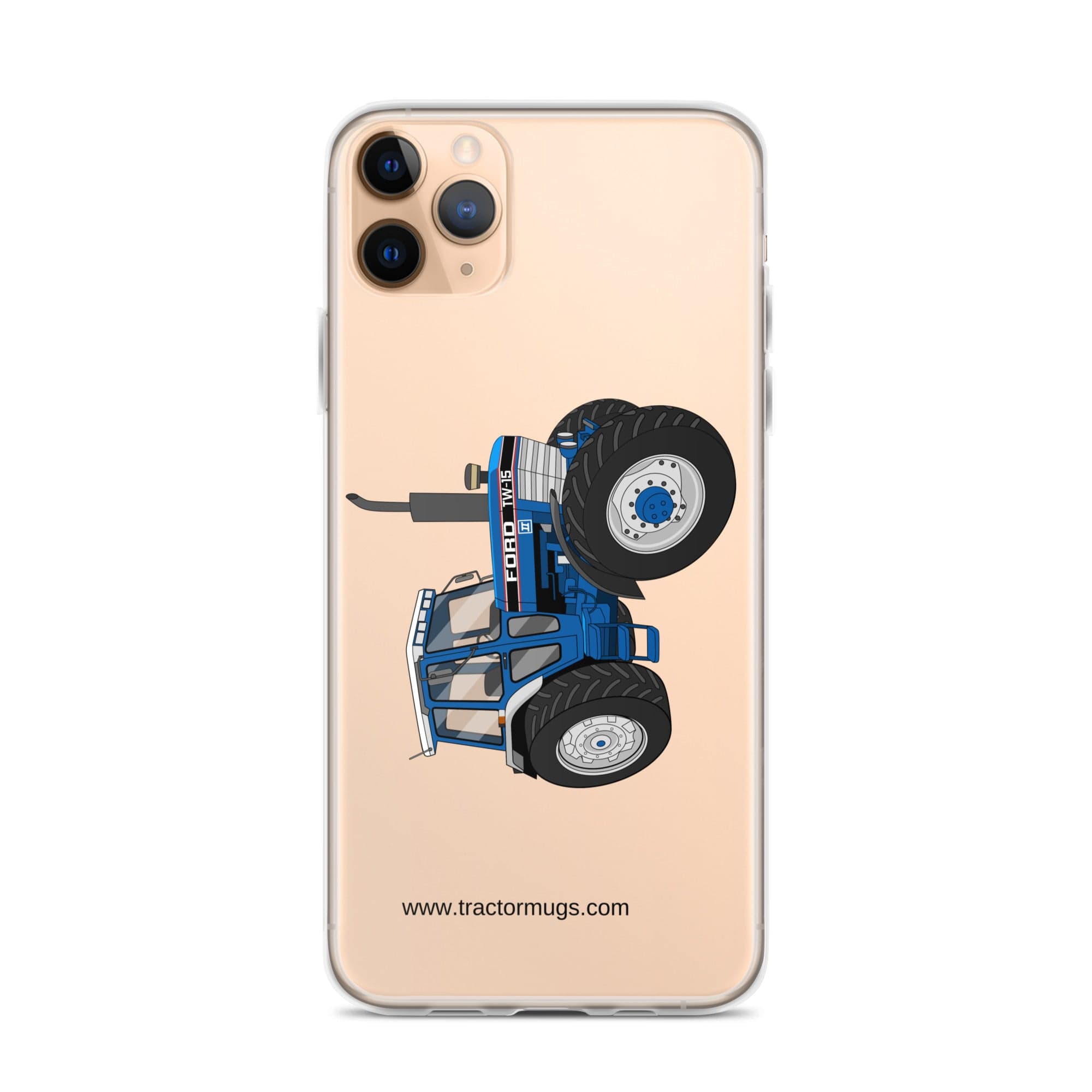 The Tractor Mugs Store iPhone 11 Pro Max Ford TW 15 | Clear Case for iPhone® Quality Farmers Merch