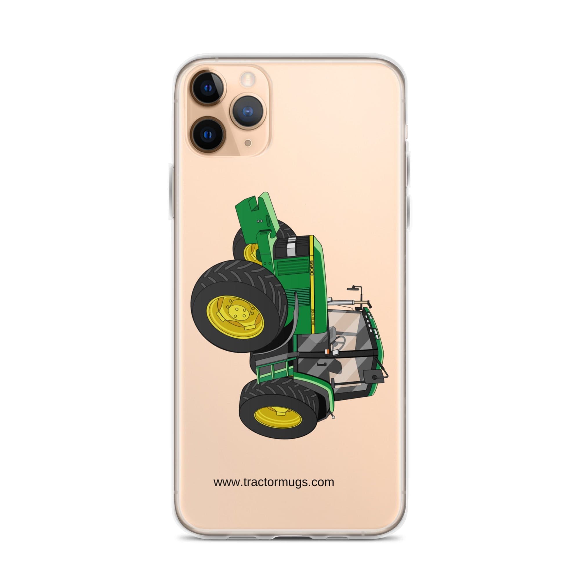 The Tractor Mugs Store iPhone 11 Pro Max John Deere 6900 | Clear Case for iPhone® Quality Farmers Merch