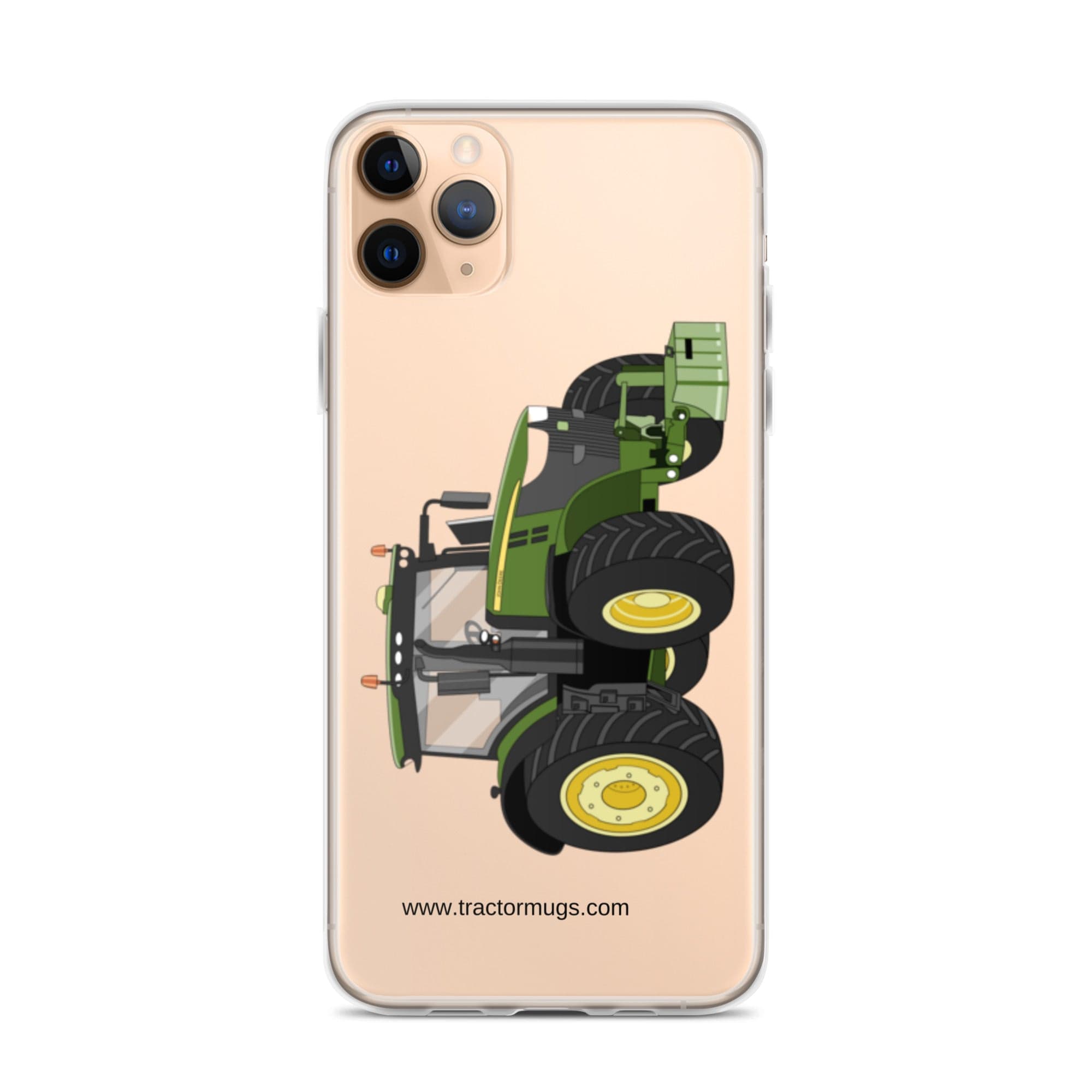 The Tractor Mugs Store iPhone 11 Pro Max John Deere 7310R | Clear Case for iPhone® Quality Farmers Merch