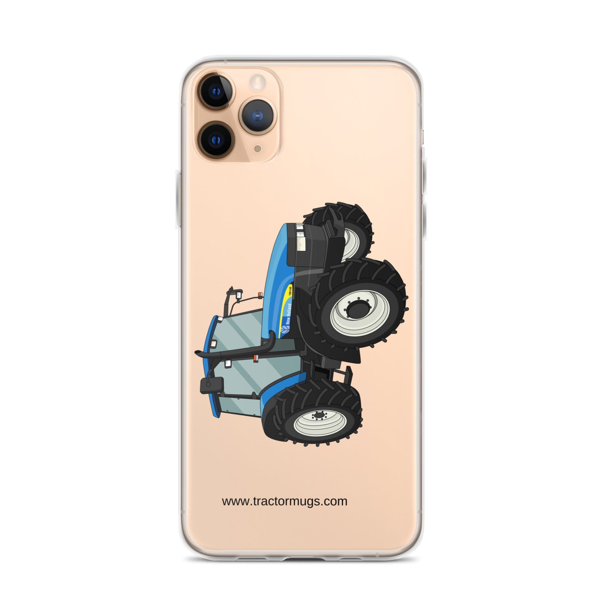 The Tractor Mugs Store iPhone 11 Pro Max New Holland TM 140 | Clear Case for iPhone® Quality Farmers Merch