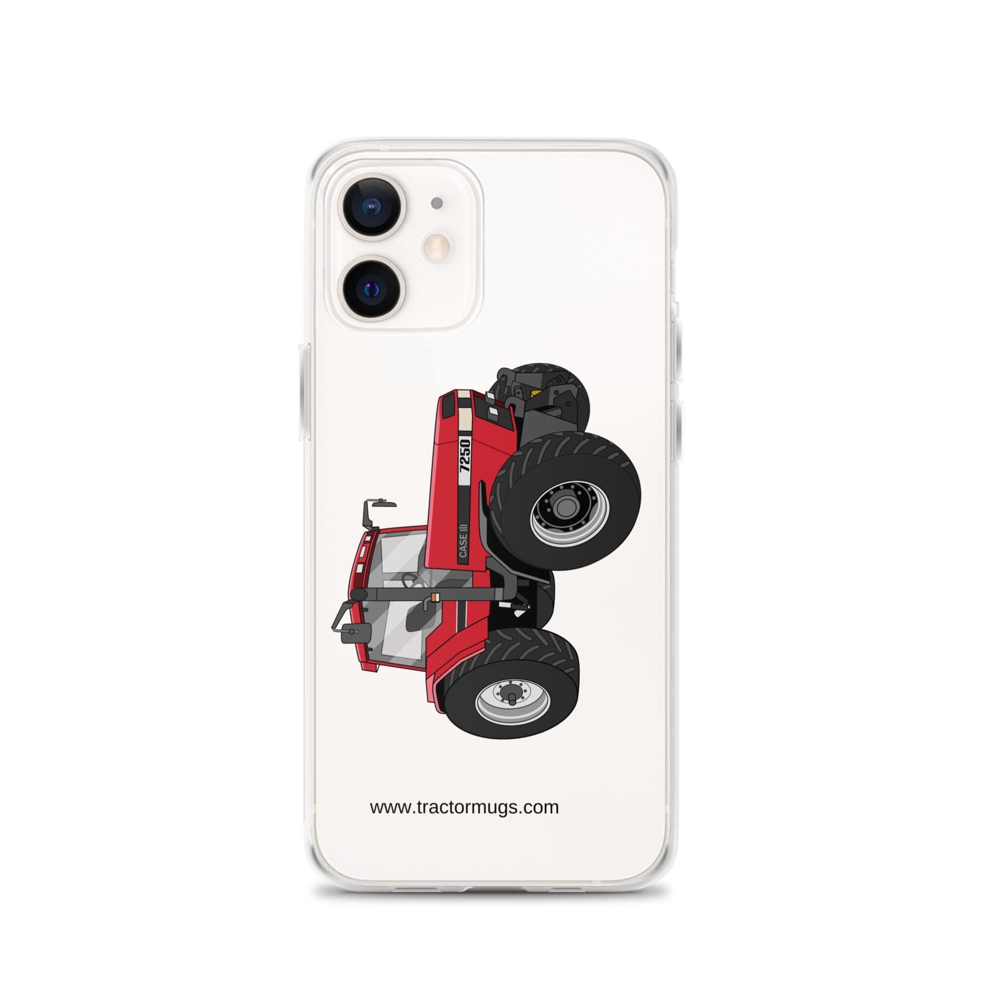 The Tractor Mugs Store iPhone 12 Case IH 7250 | Clear Case for iPhone® Quality Farmers Merch