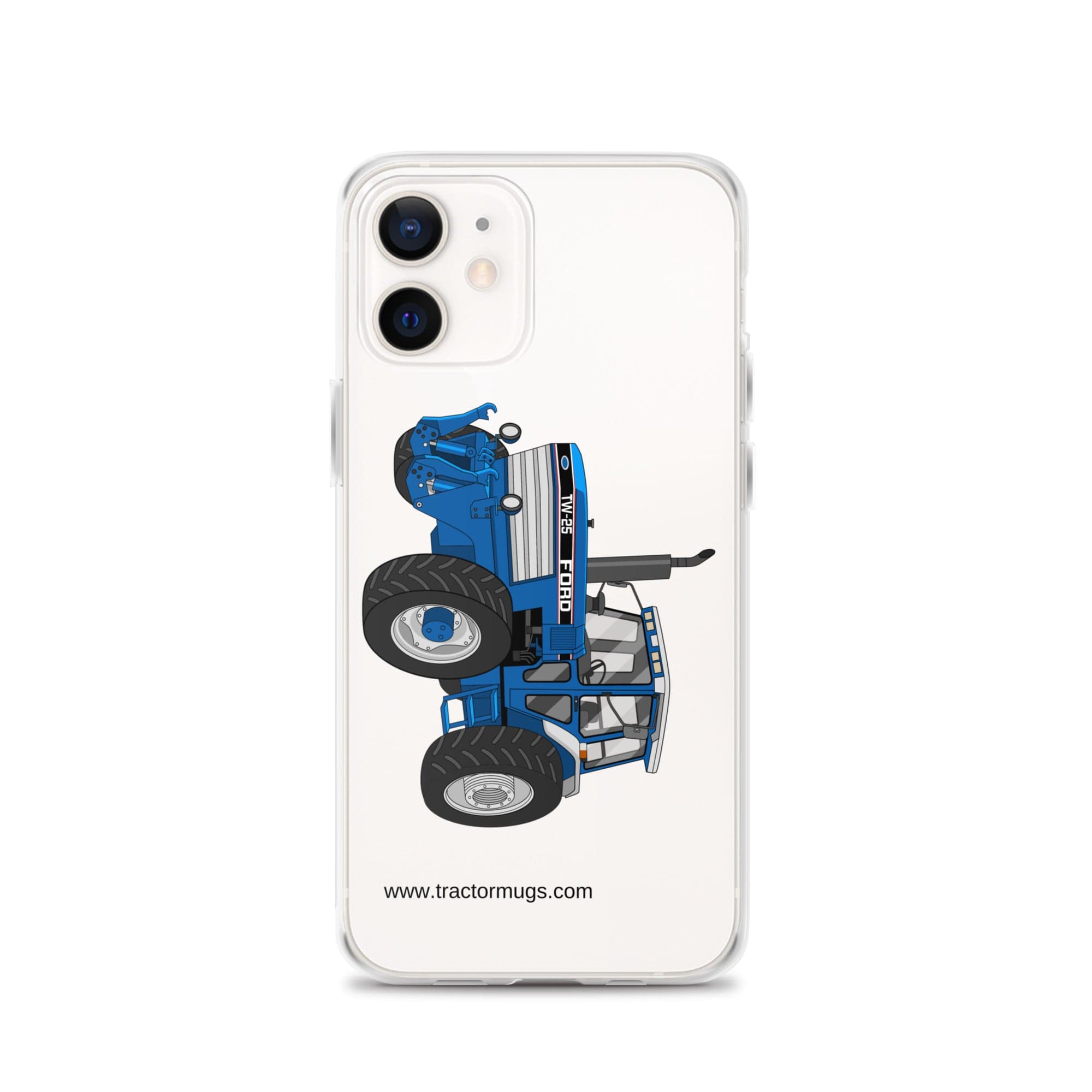 The Tractor Mugs Store iPhone 12 Ford TW 25 | Clear Case for iPhone® Quality Farmers Merch