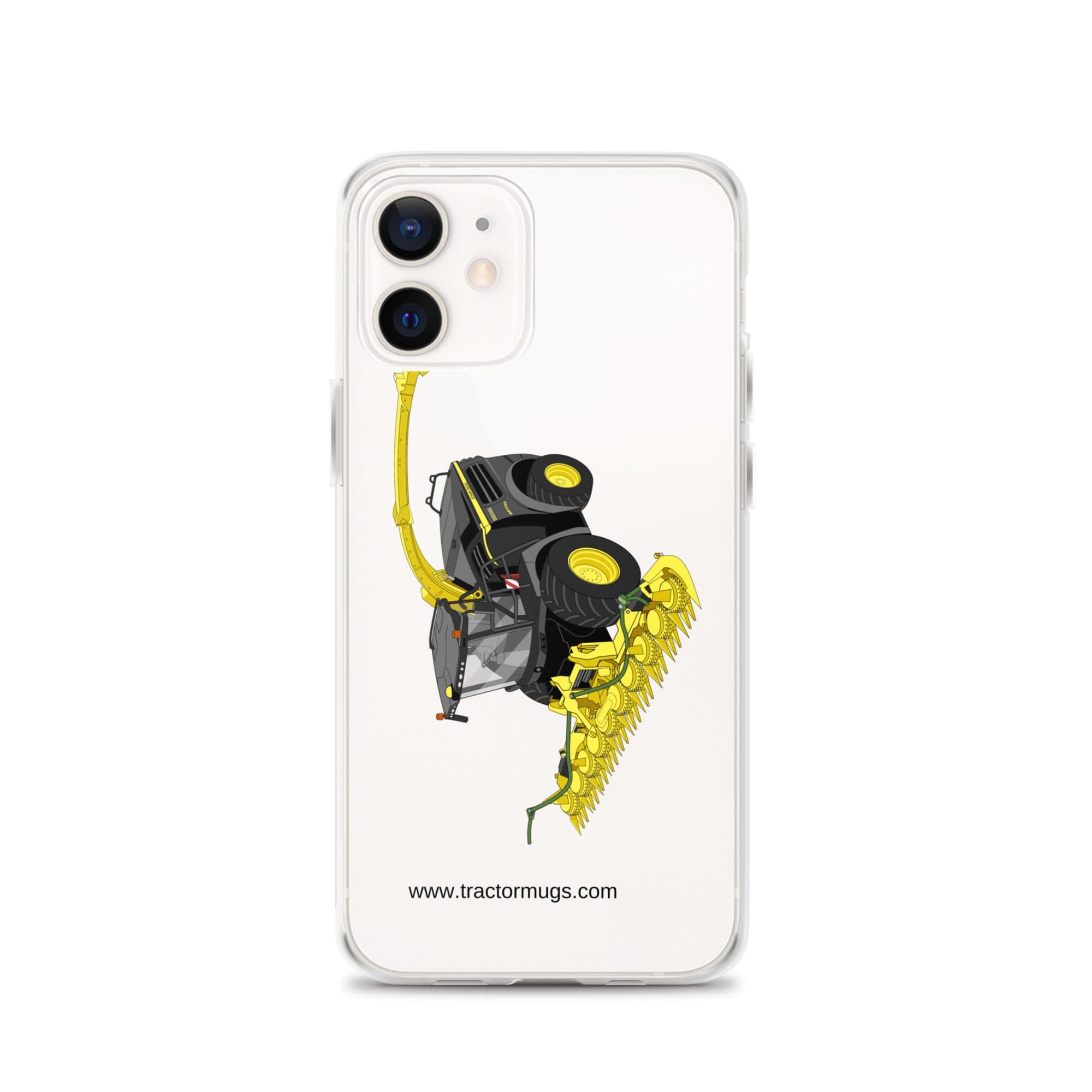 The Tractor Mugs Store iPhone 12 John Deere 8800 Black Beauty Silage Harvester | Clear Case for iPhone® Quality Farmers Merch