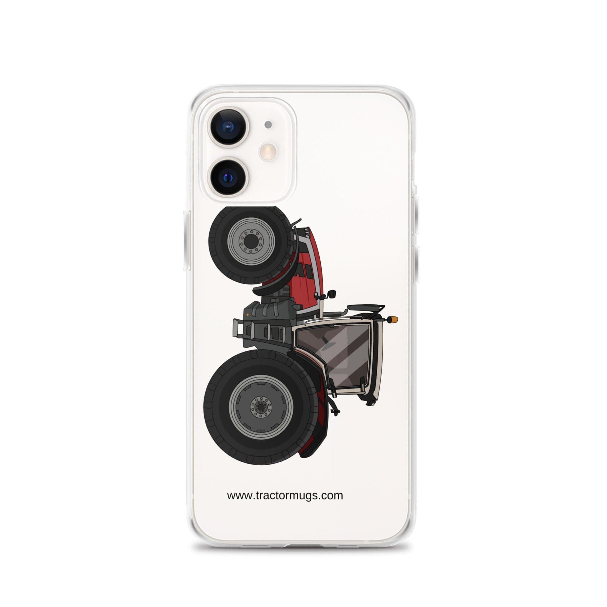 The Tractor Mugs Store iPhone 12 Massey Ferguson 8S 265 (2020) | Clear Case for iPhone® Quality Farmers Merch