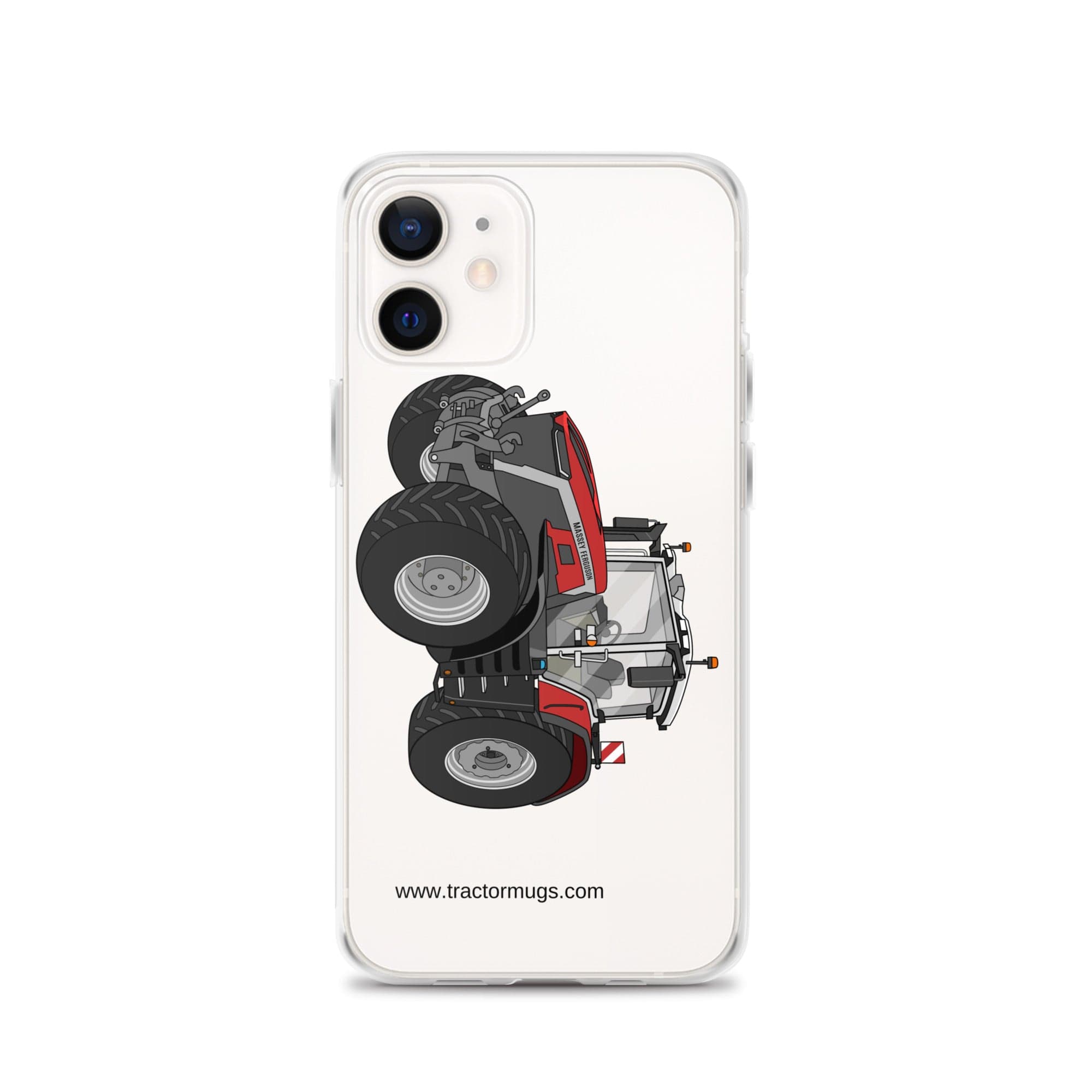 The Tractor Mugs Store iPhone 12 Massey Ferguson 9X | Clear Case for iPhone® Quality Farmers Merch