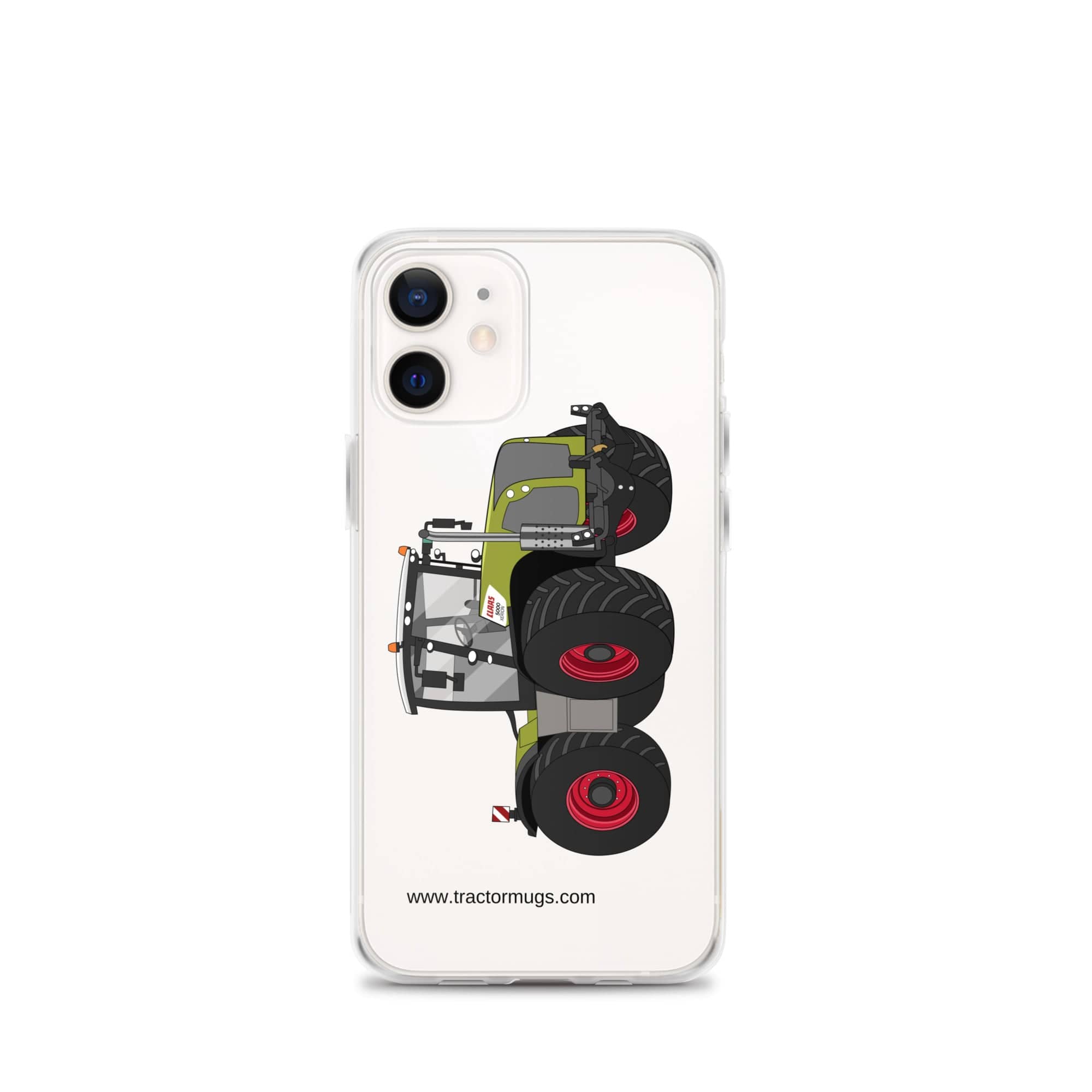 The Tractor Mugs Store iPhone 12 mini Class Xerion 5000 Tractor VC | Clear Case for iPhone® Quality Farmers Merch