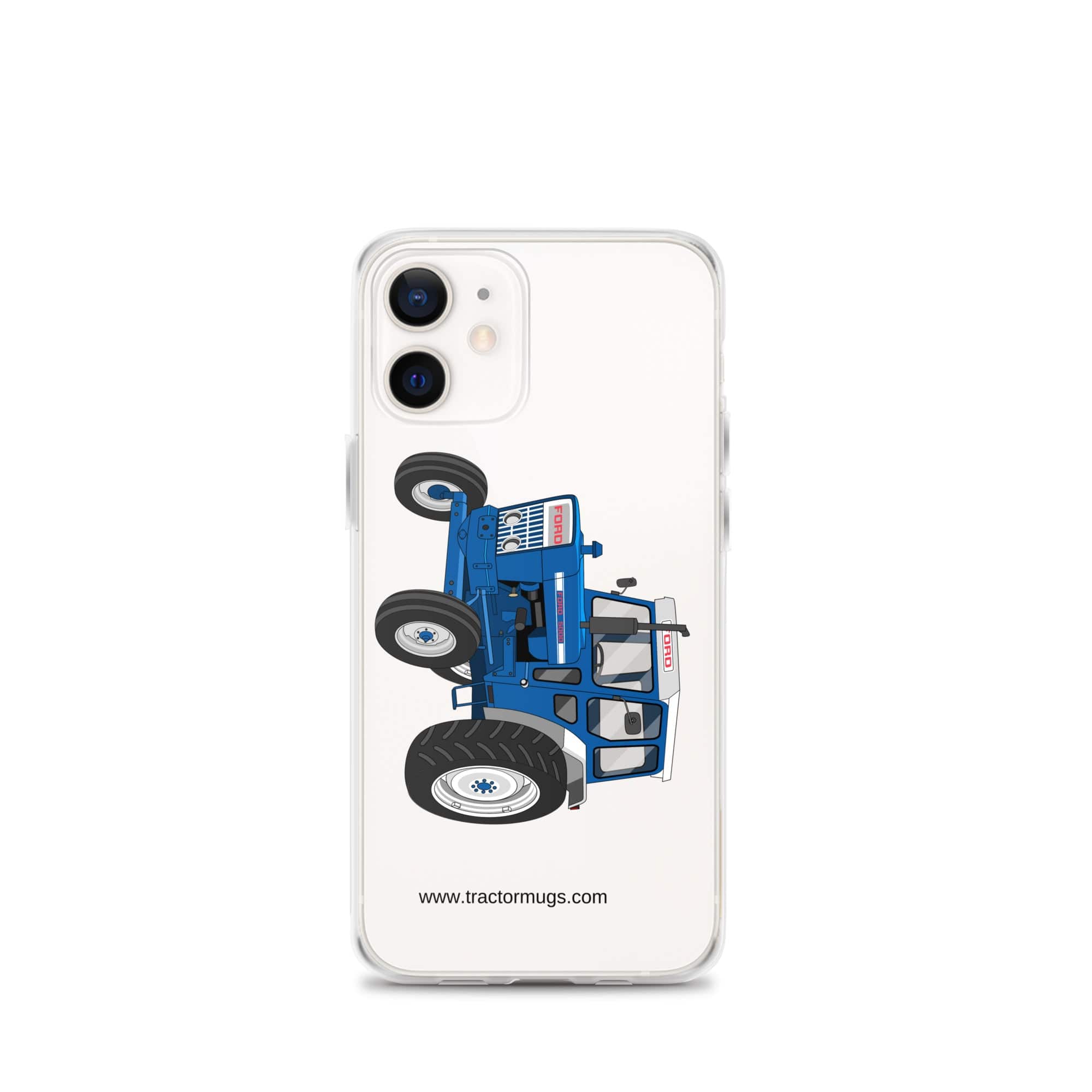 The Tractor Mugs Store iPhone 12 mini Ford 5000 | Clear Case for iPhone® Quality Farmers Merch