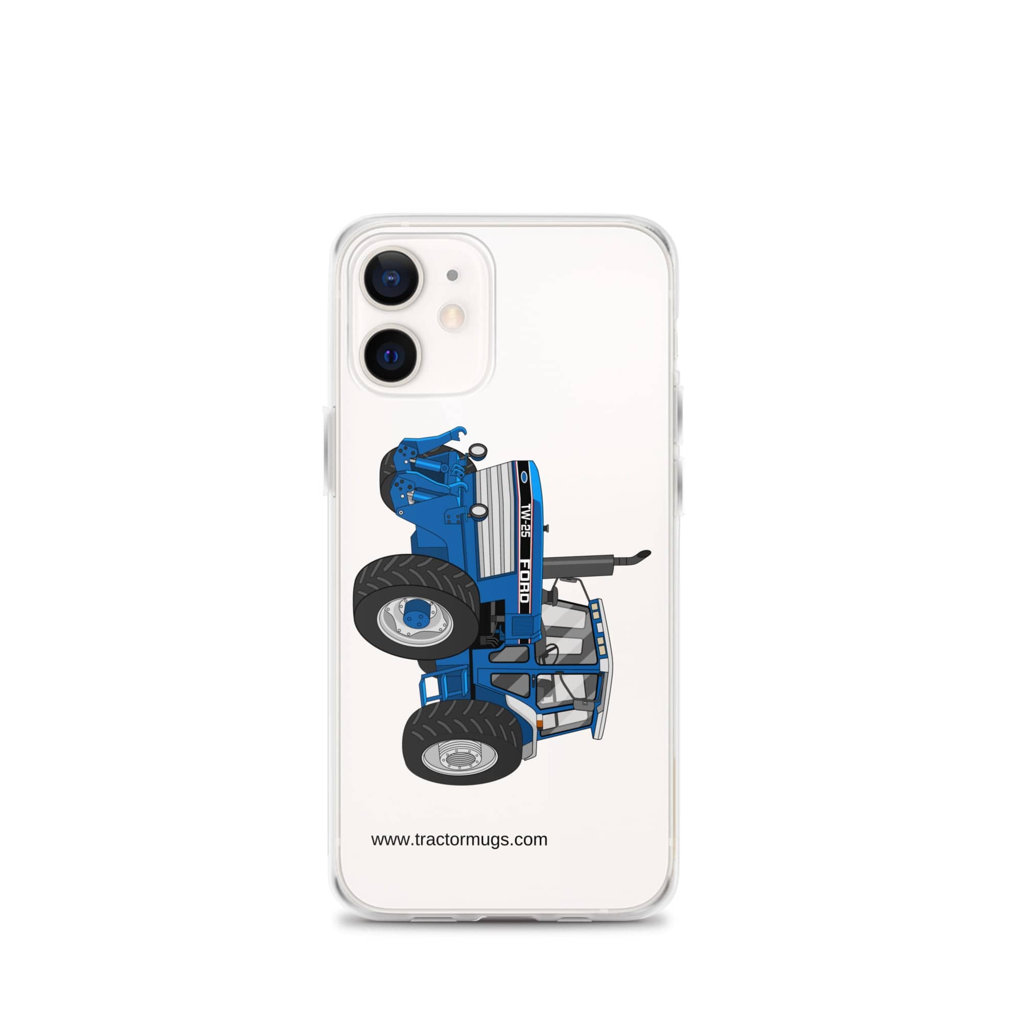 The Tractor Mugs Store iPhone 12 mini Ford TW 25 | Clear Case for iPhone® Quality Farmers Merch