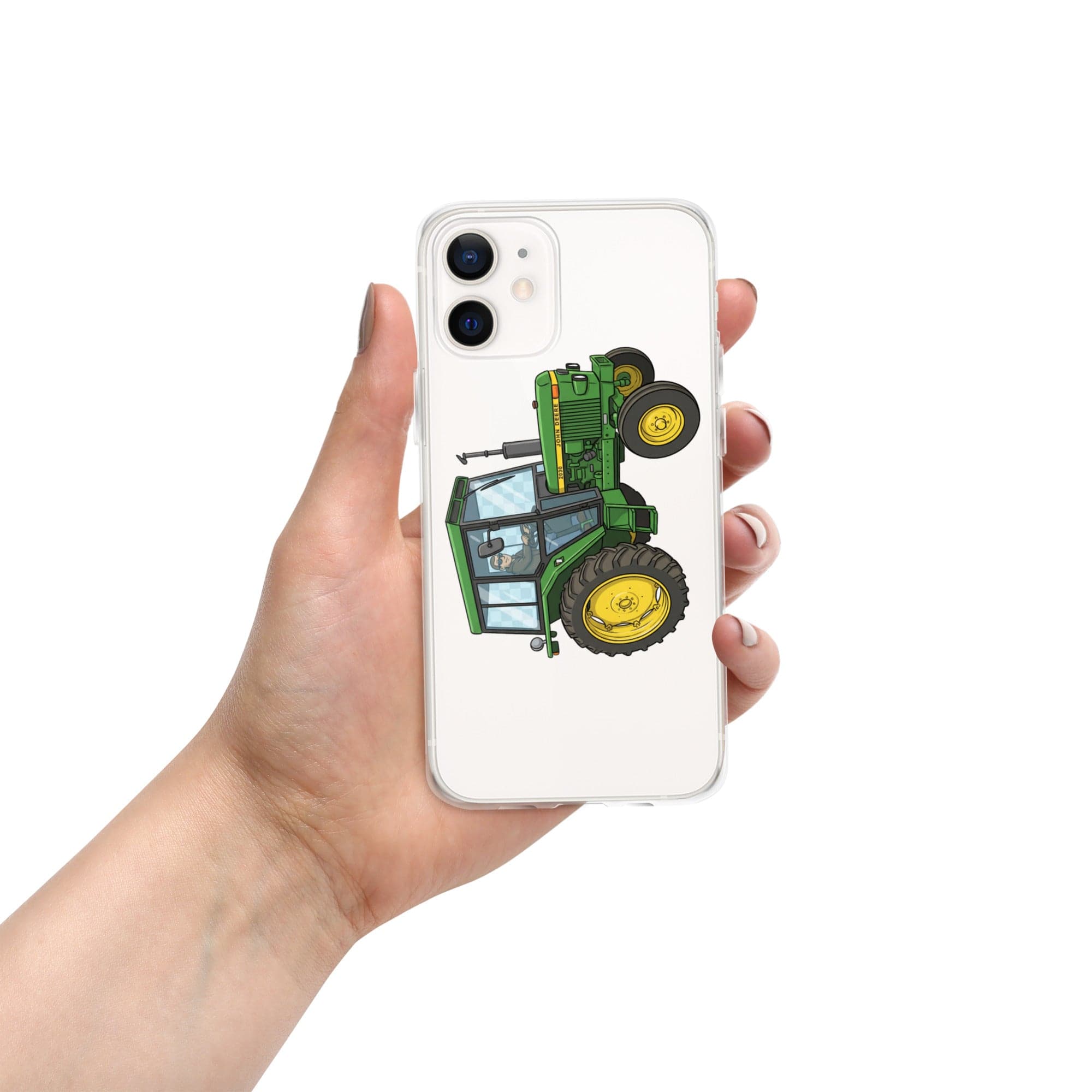 The Tractor Mugs Store iPhone 12 mini John Deere 3020 | Clear Case for iPhone® Quality Farmers Merch